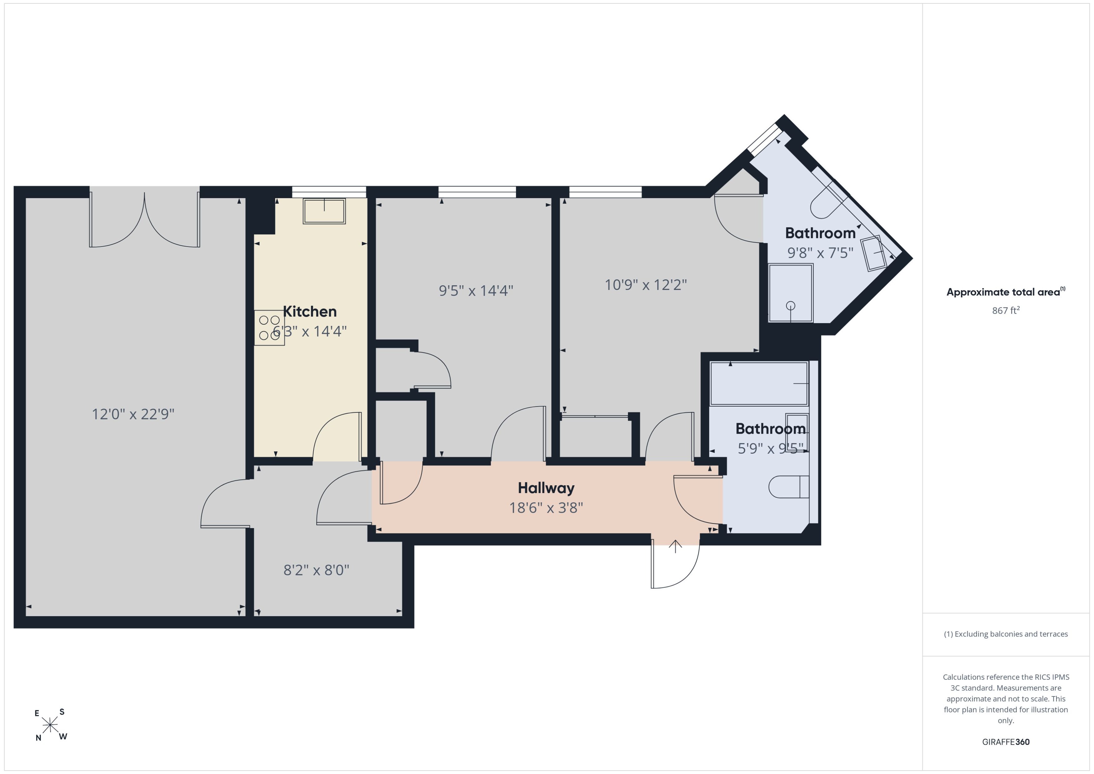 Townsend Way, Birmingham floorplan