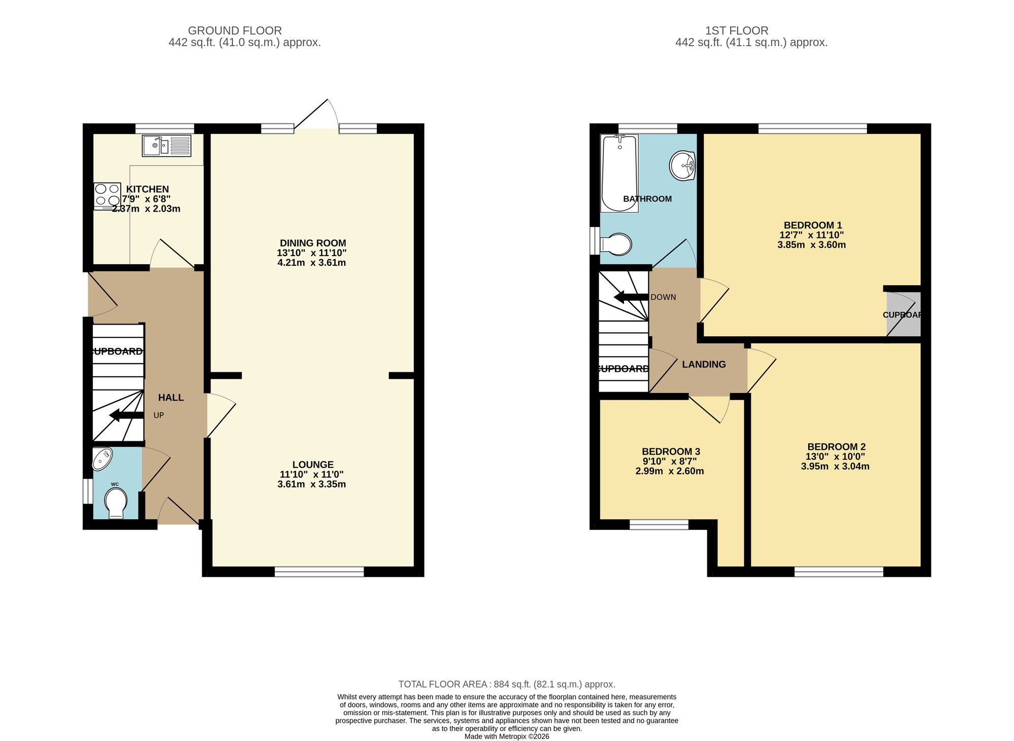 16 Waltham Avenue, Leicester floorplan