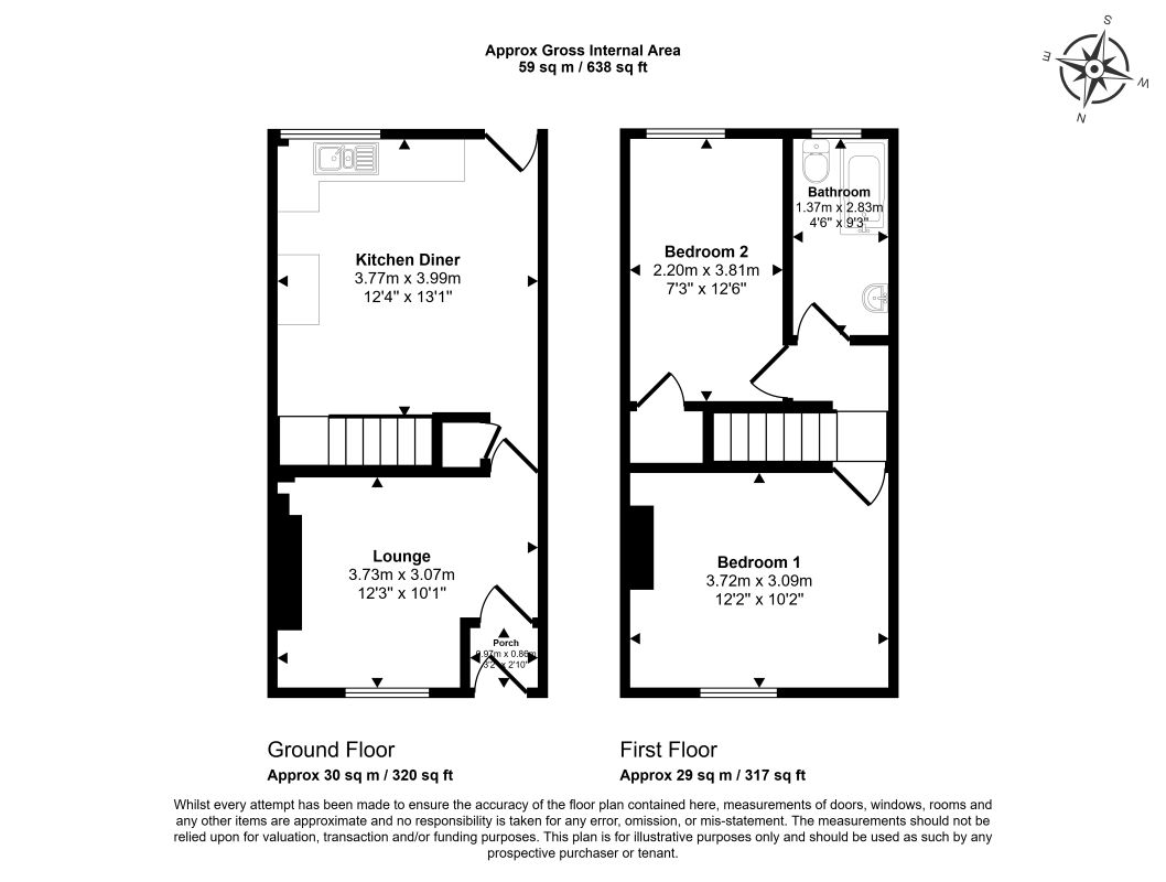 42, Prout Street, Manchester floorplan