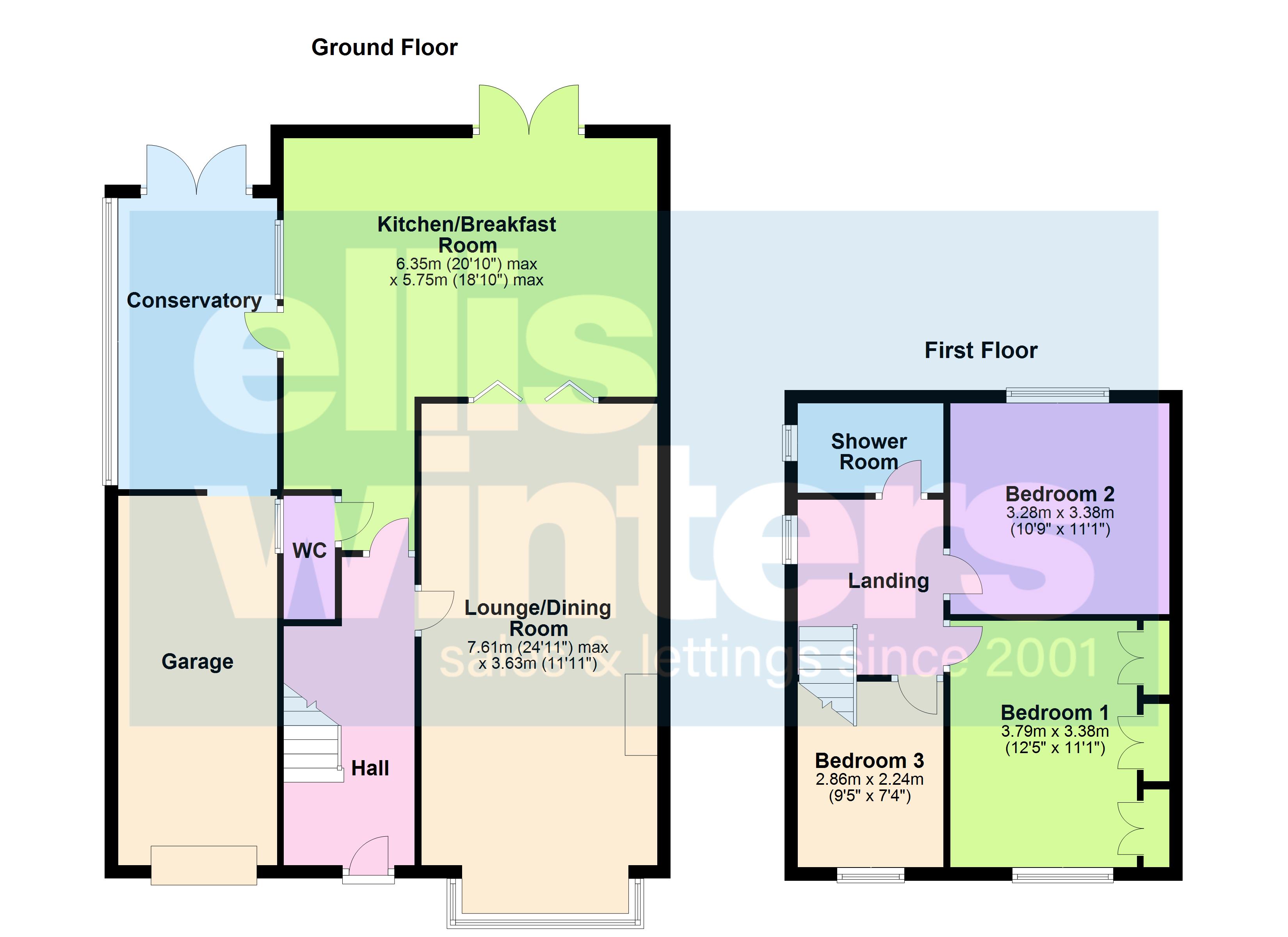 33, Green Street, March floorplan