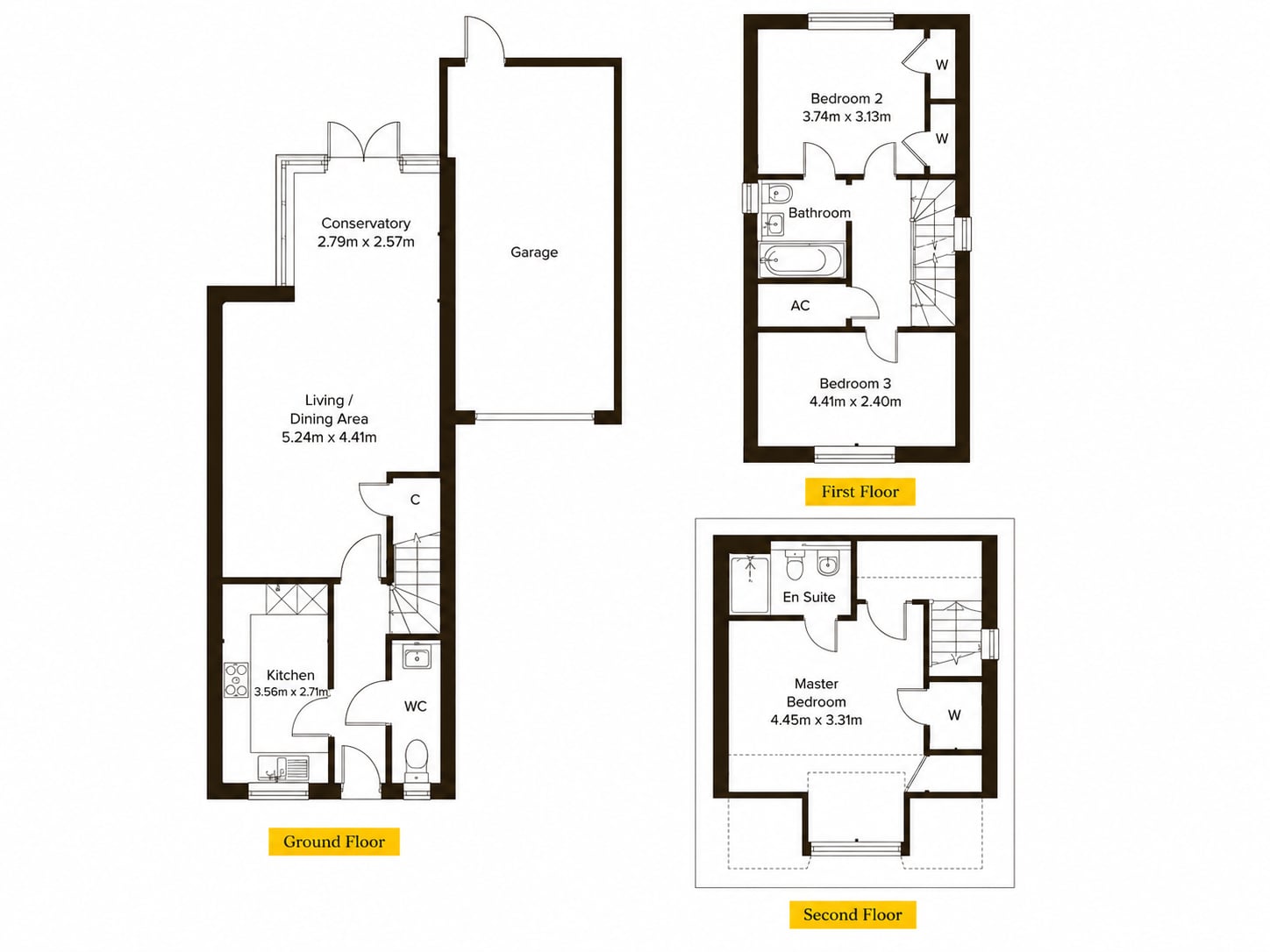 4 Lance Way, Arborfield Green, Reading floorplan