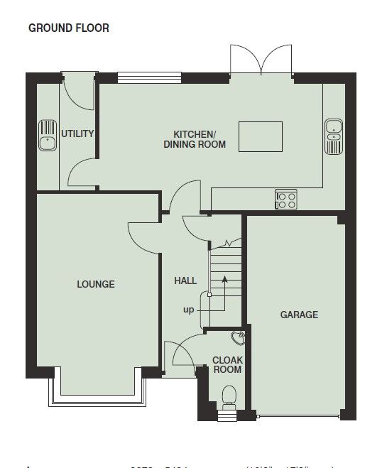 New home, 4 bed detached house for sale in The Shakespeare, Cheerbrook