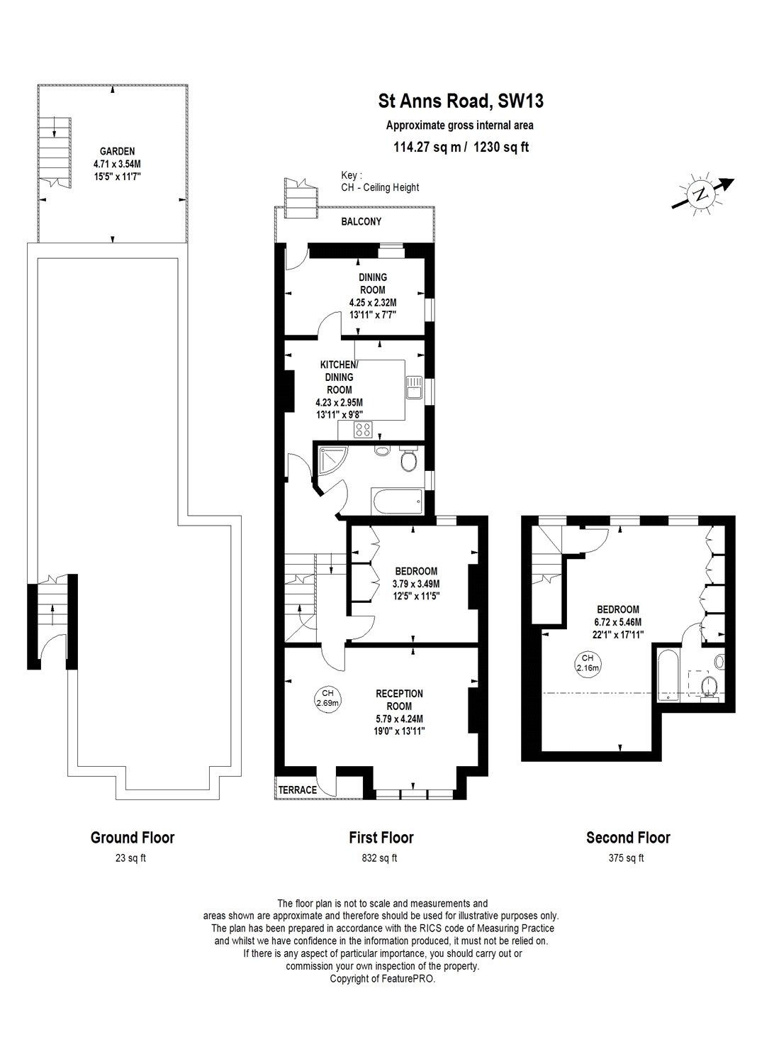 2 Bedrooms Maisonette for sale in St. Ann's Road, Barnes, London SW13