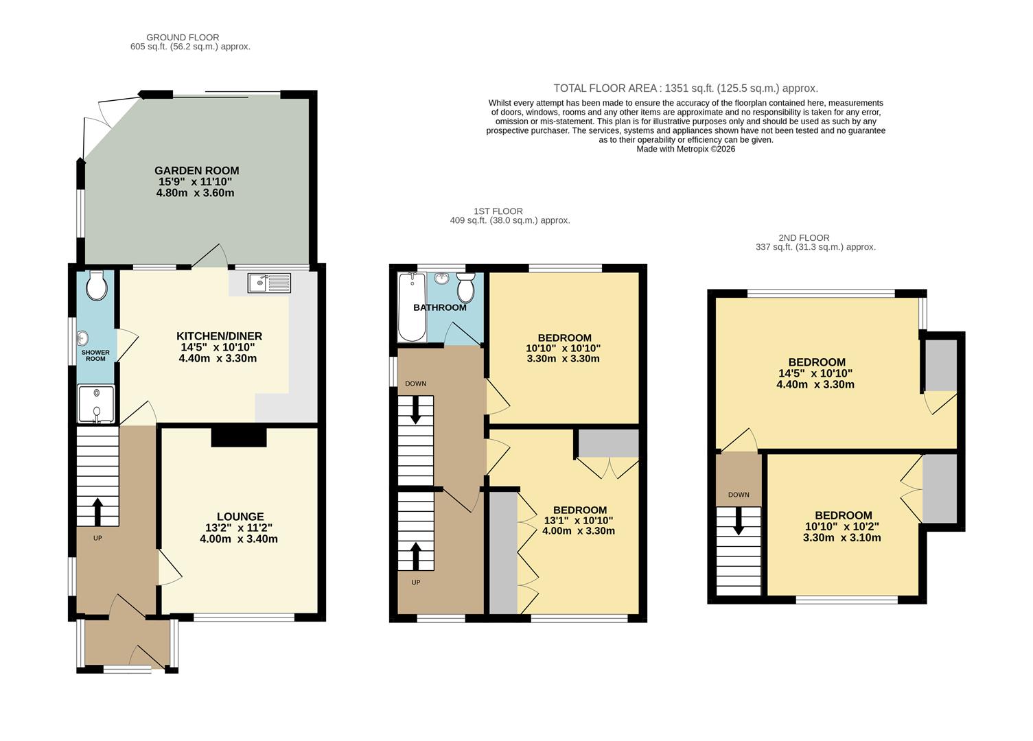 23, Elizabeth Avenue, Brixham floorplan