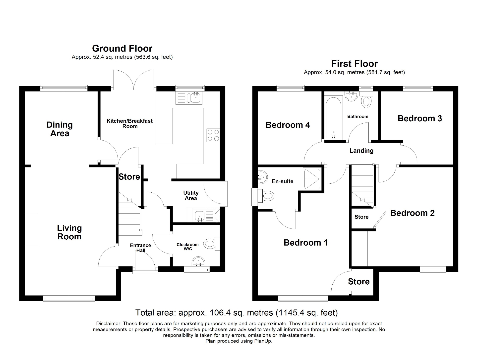 64, Ashton Close, Alfreton floorplan
