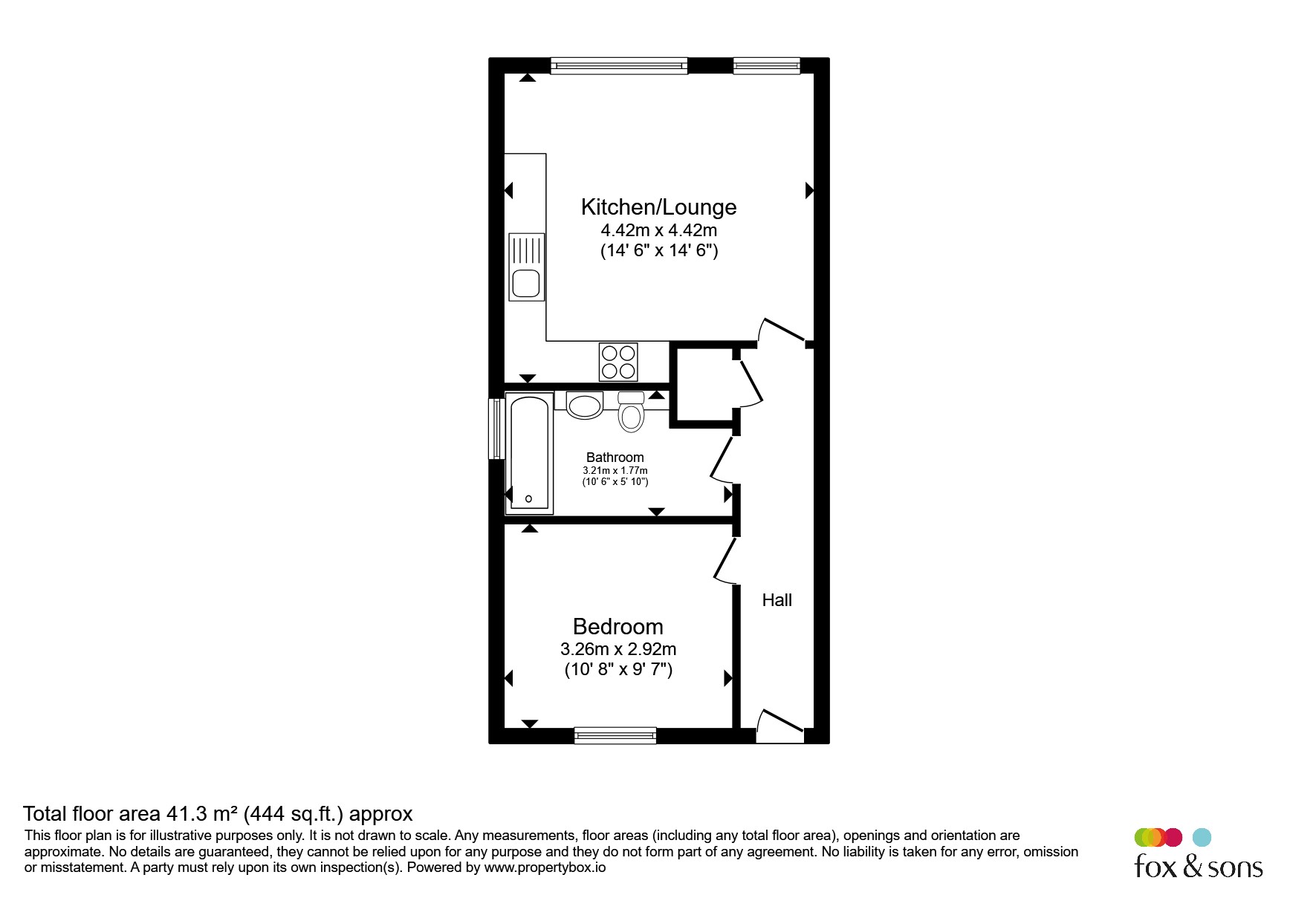 10, Willow Park, Havant floorplan