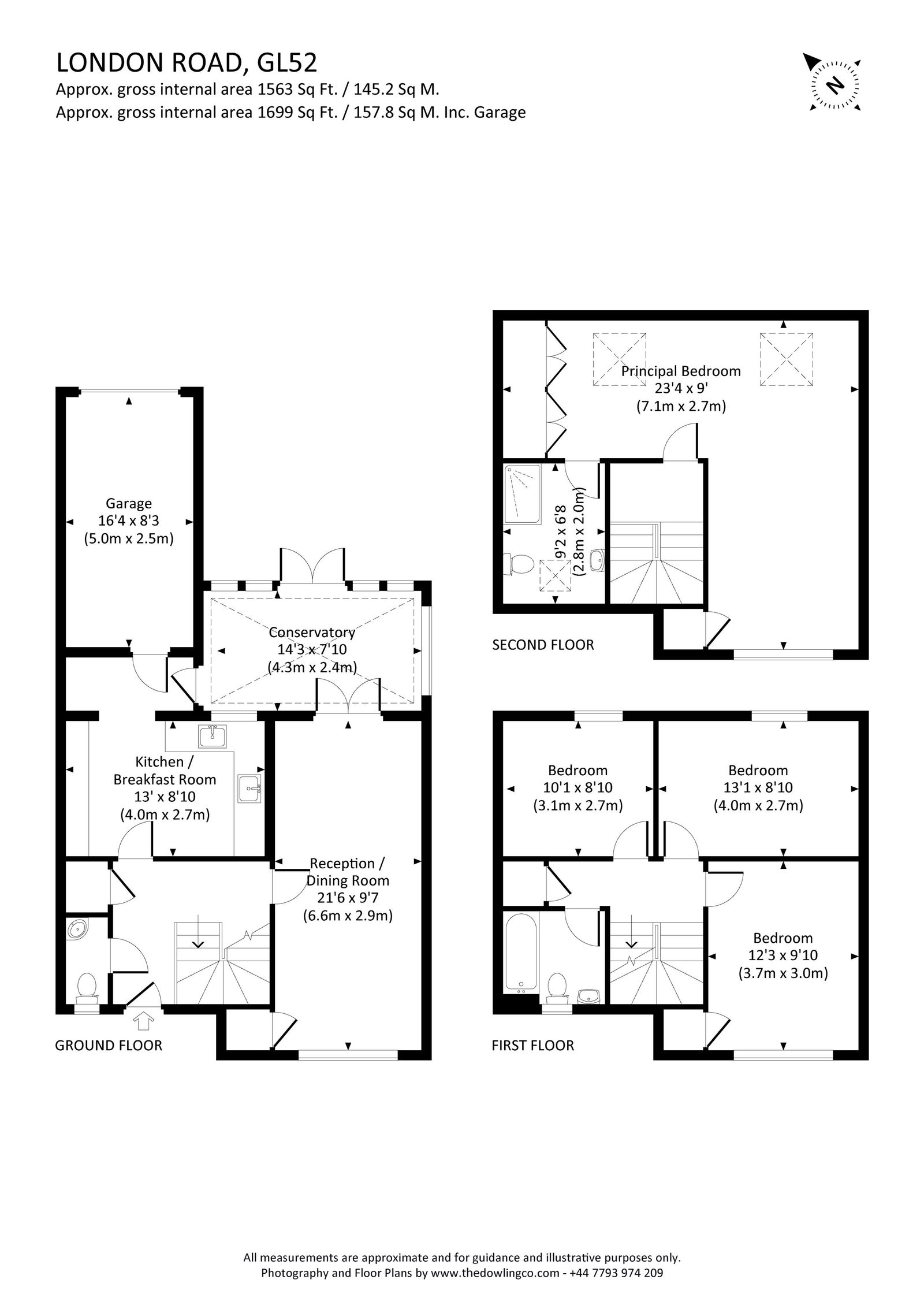 302a, London Road, Cheltenham floorplan