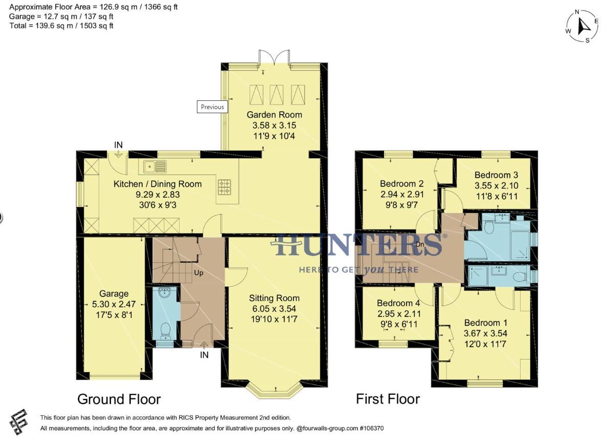 31, Overland Crescent, Bradford floorplan