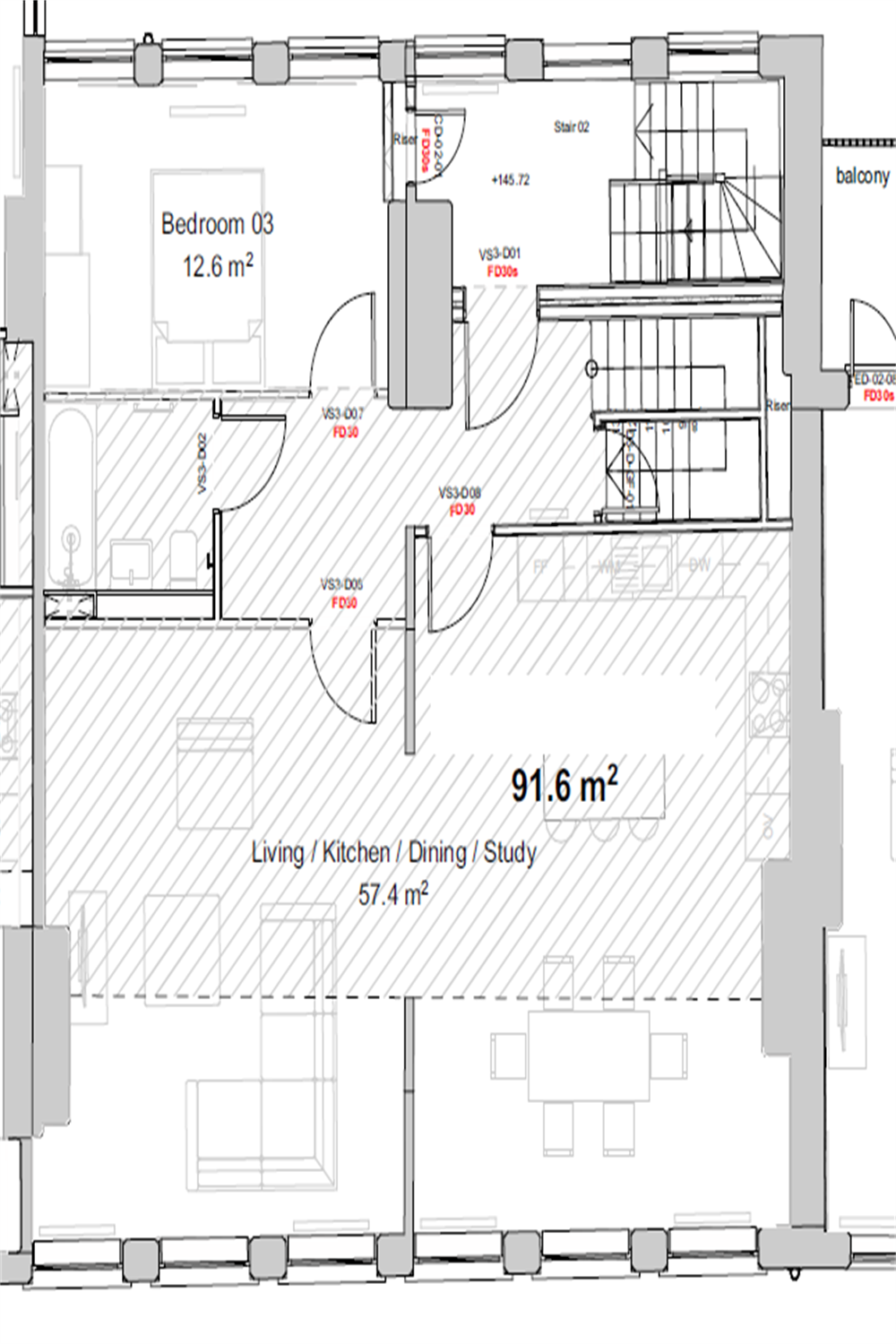 Vittoria Street, Birmingham floorplan