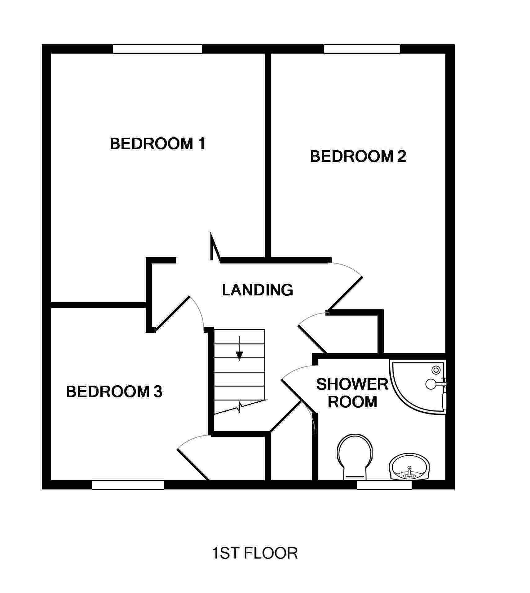 3 Bedrooms Semi-detached house for sale in Crown Place, Victoria Road, Owlsmoor, Sandhurst GU47