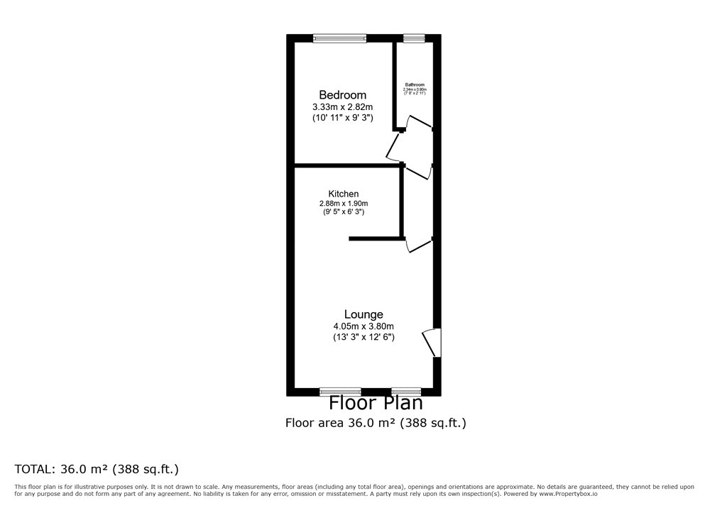 17, Hammet Close, Hayes floorplan