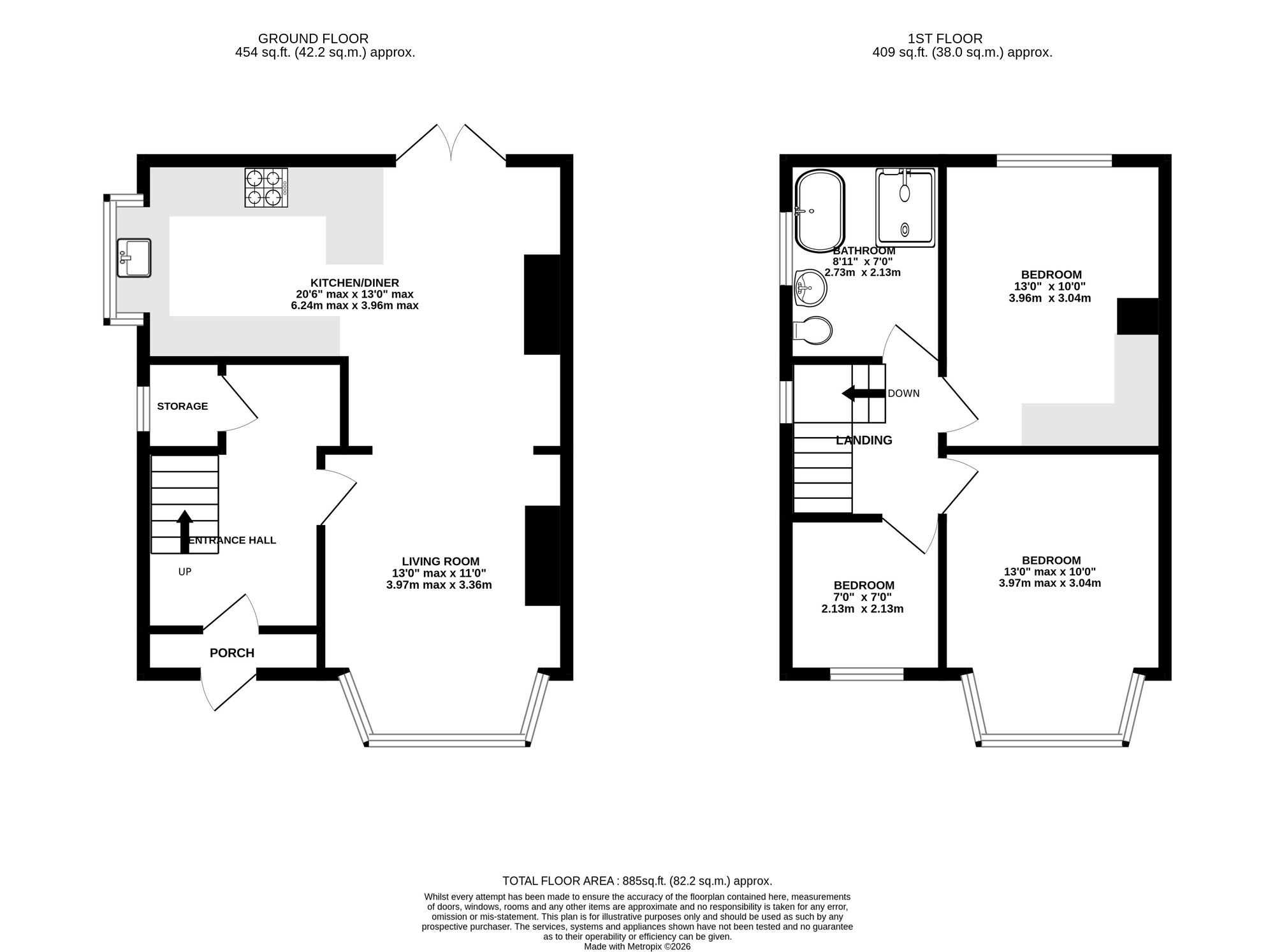 5 Rothesay Crescent, Sale floorplan