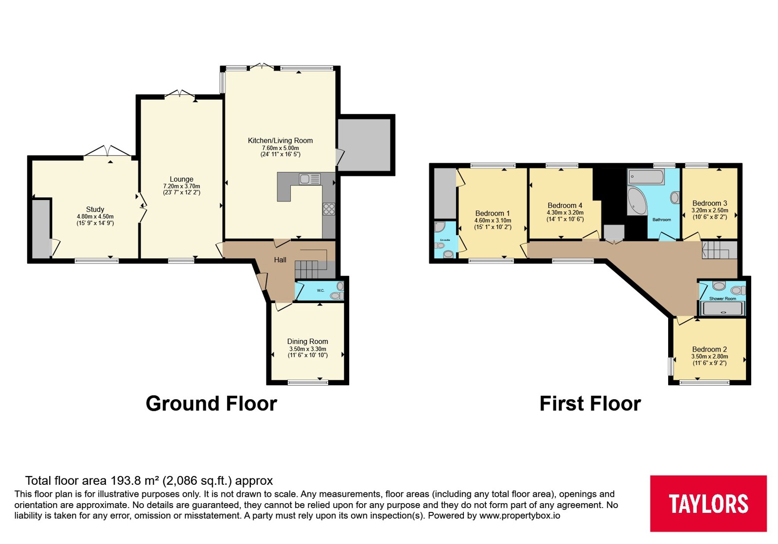 17, Glenville, Northampton floorplan