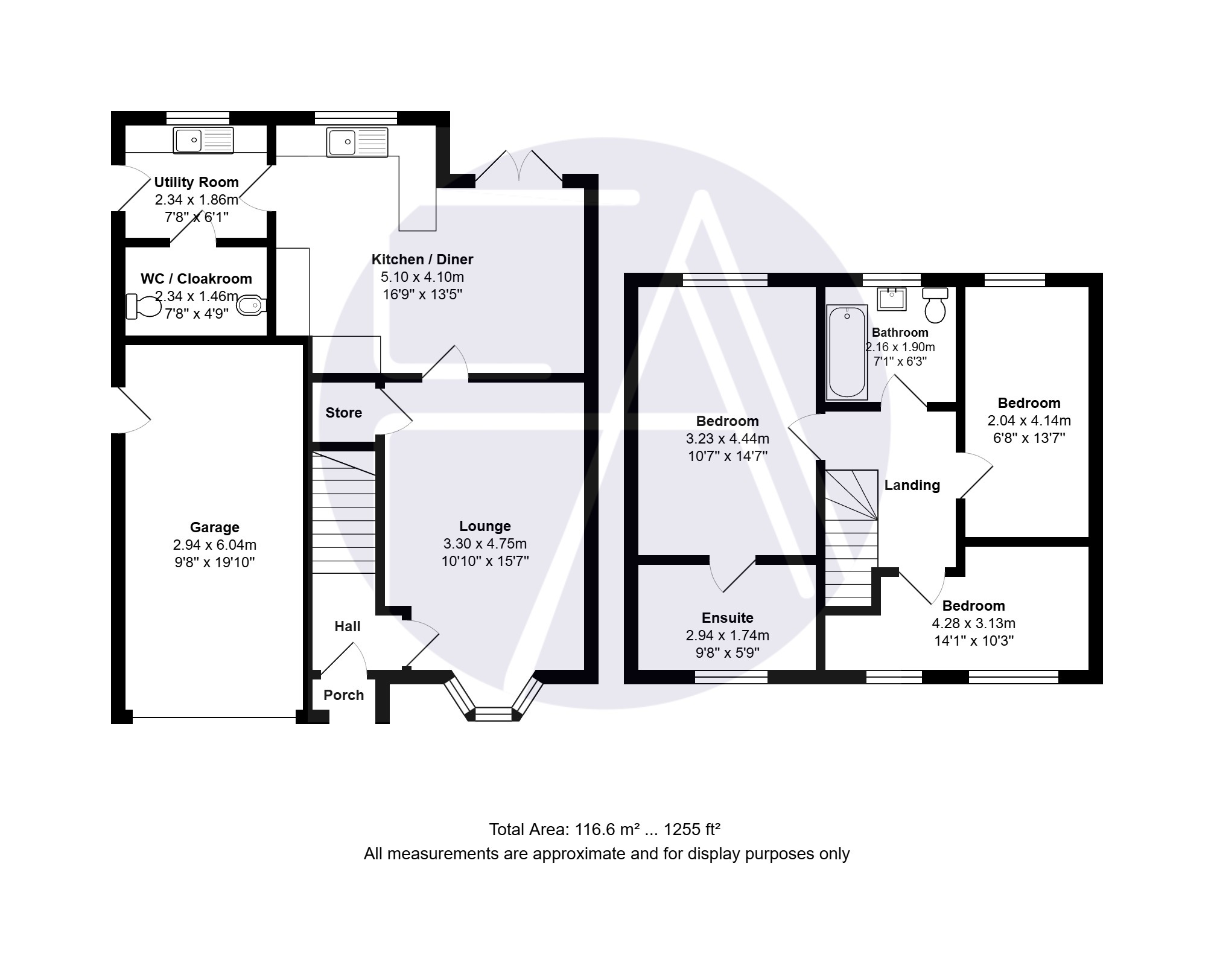 The Knutsford Plot, The Grange, Formby floorplan