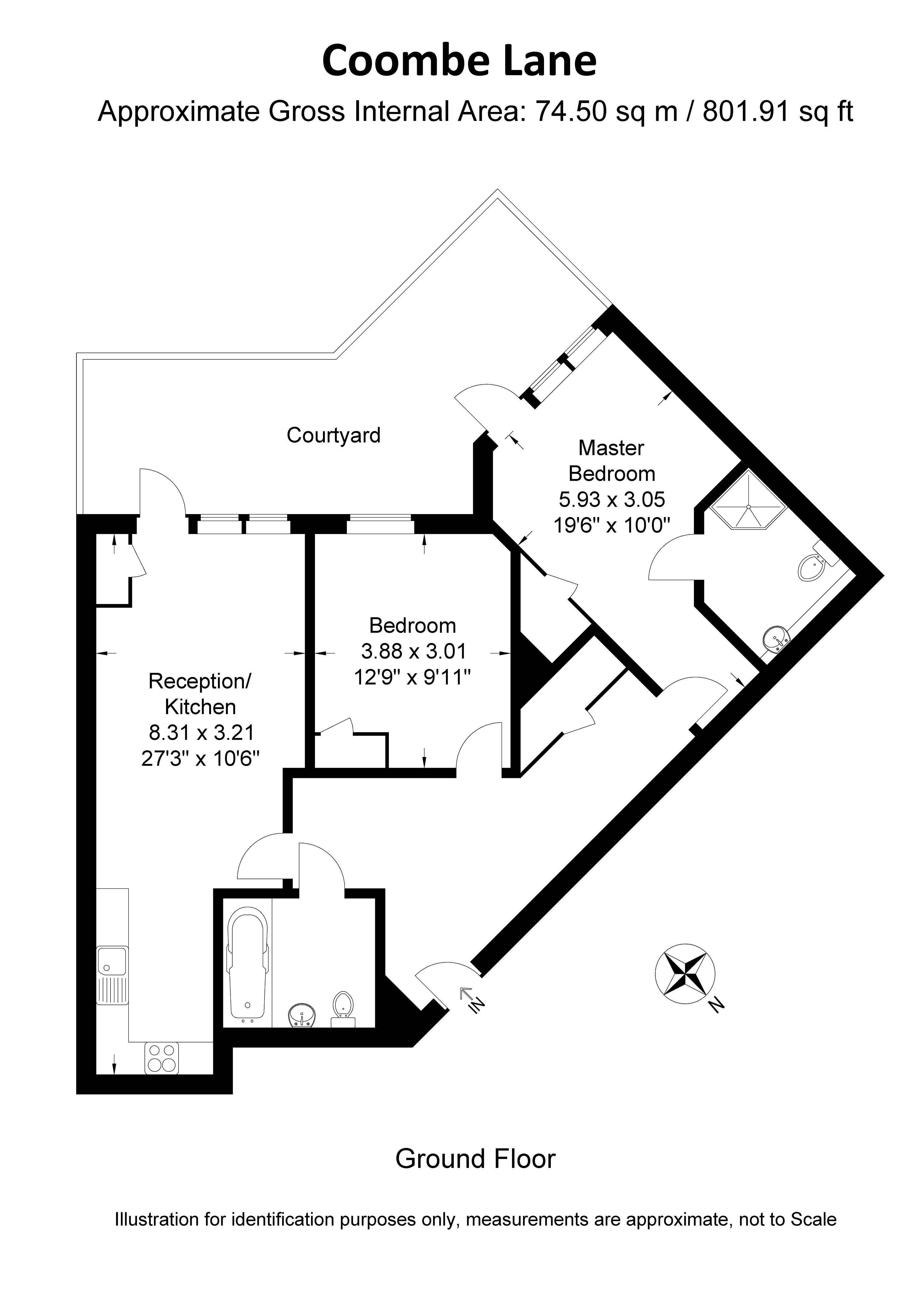 2 Bedrooms Flat to rent in Coombe Lane, London SW20