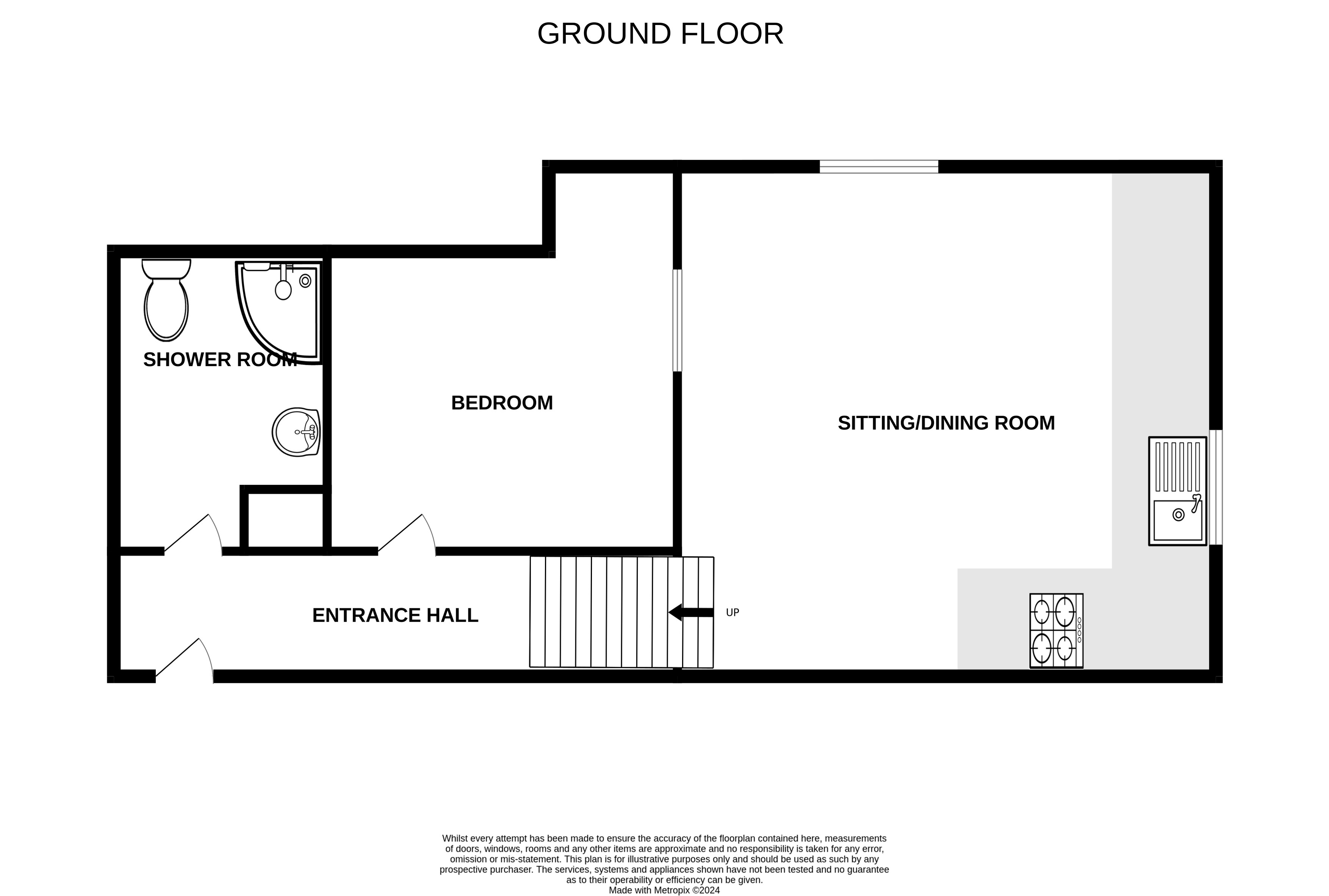 Flat 4, 83A, High Street, Hampshire floorplan