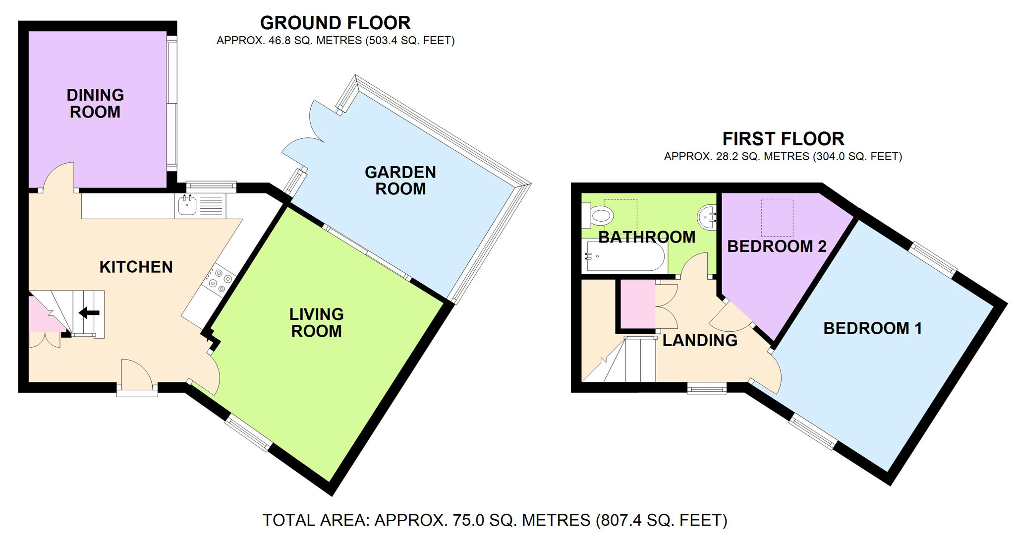 2 Bedrooms End terrace house for sale in 20, Kymin Lea, Wyesham, Monmouth, Sir Fynwy NP25