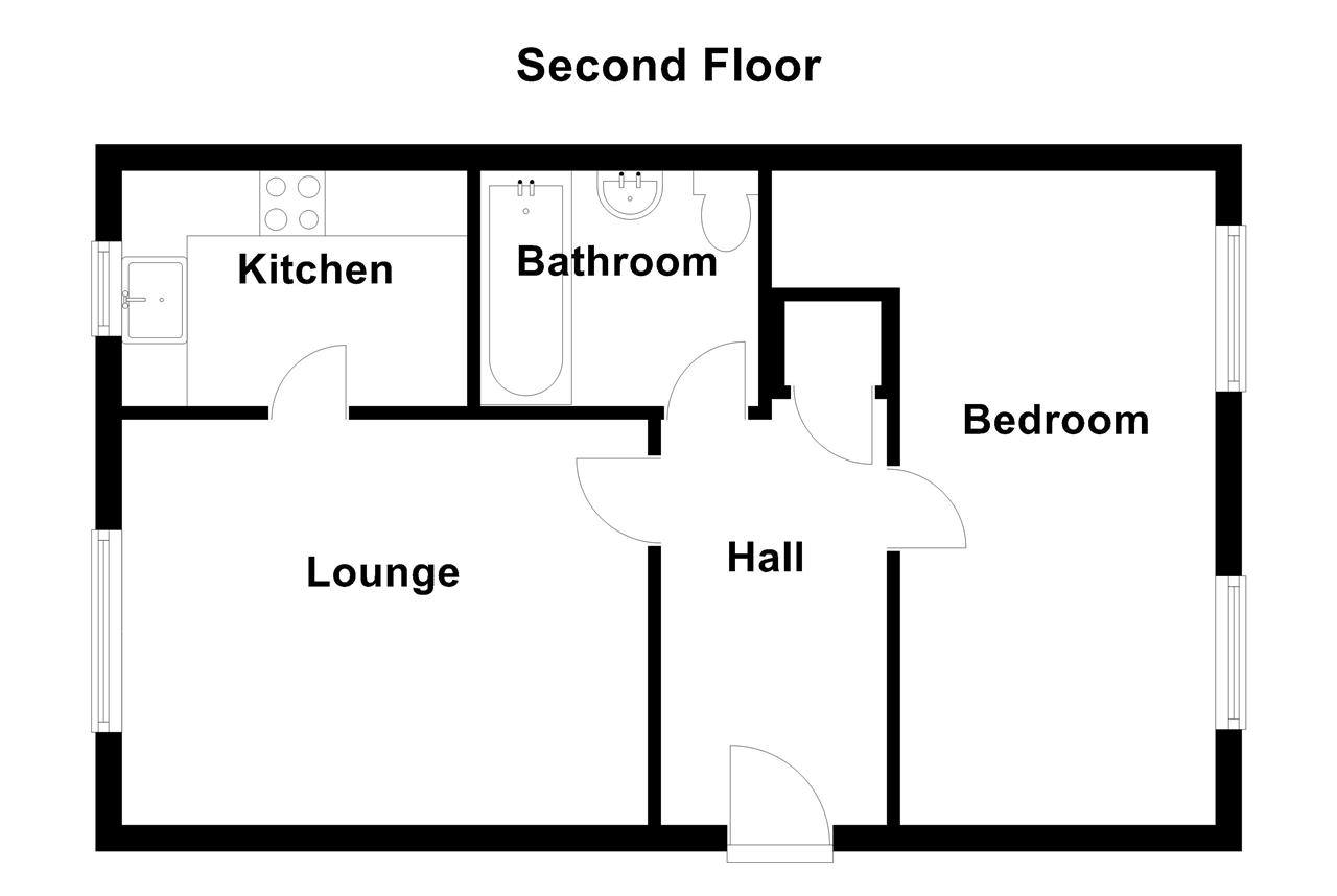 Redford Close, Feltham floorplan