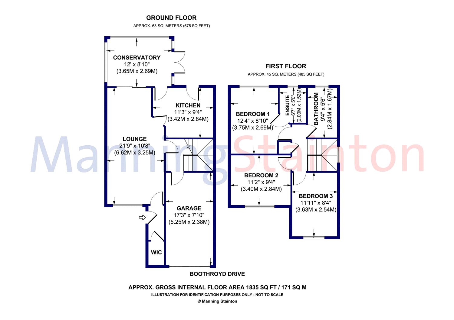 3 Bedrooms  to rent in Boothroyd Drive, Meanwood, Leeds, West Yorkshire LS6