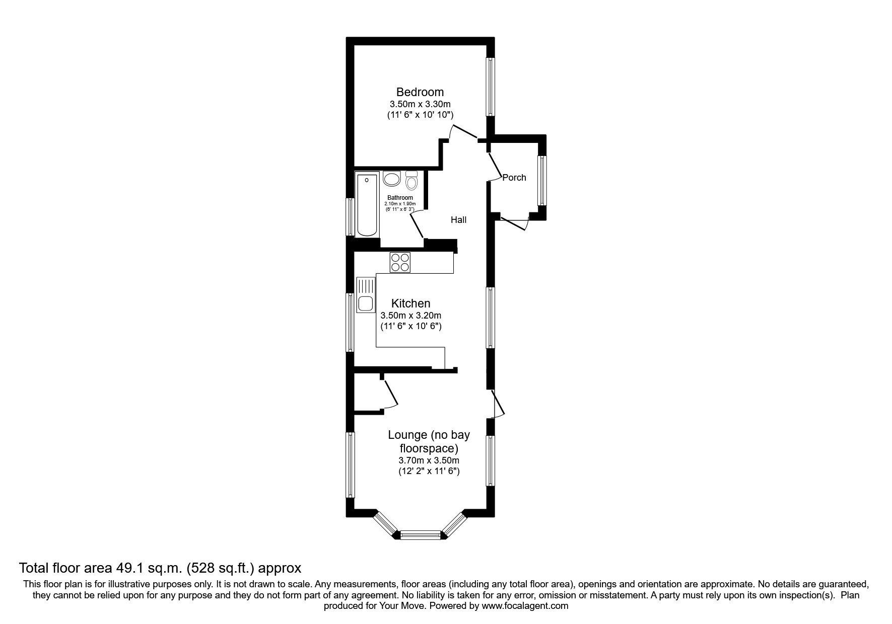 Hoo Marina Park, Vicarage Lane, Hoo, Rochester ME3, 1 bedroom mobile/park home for sale