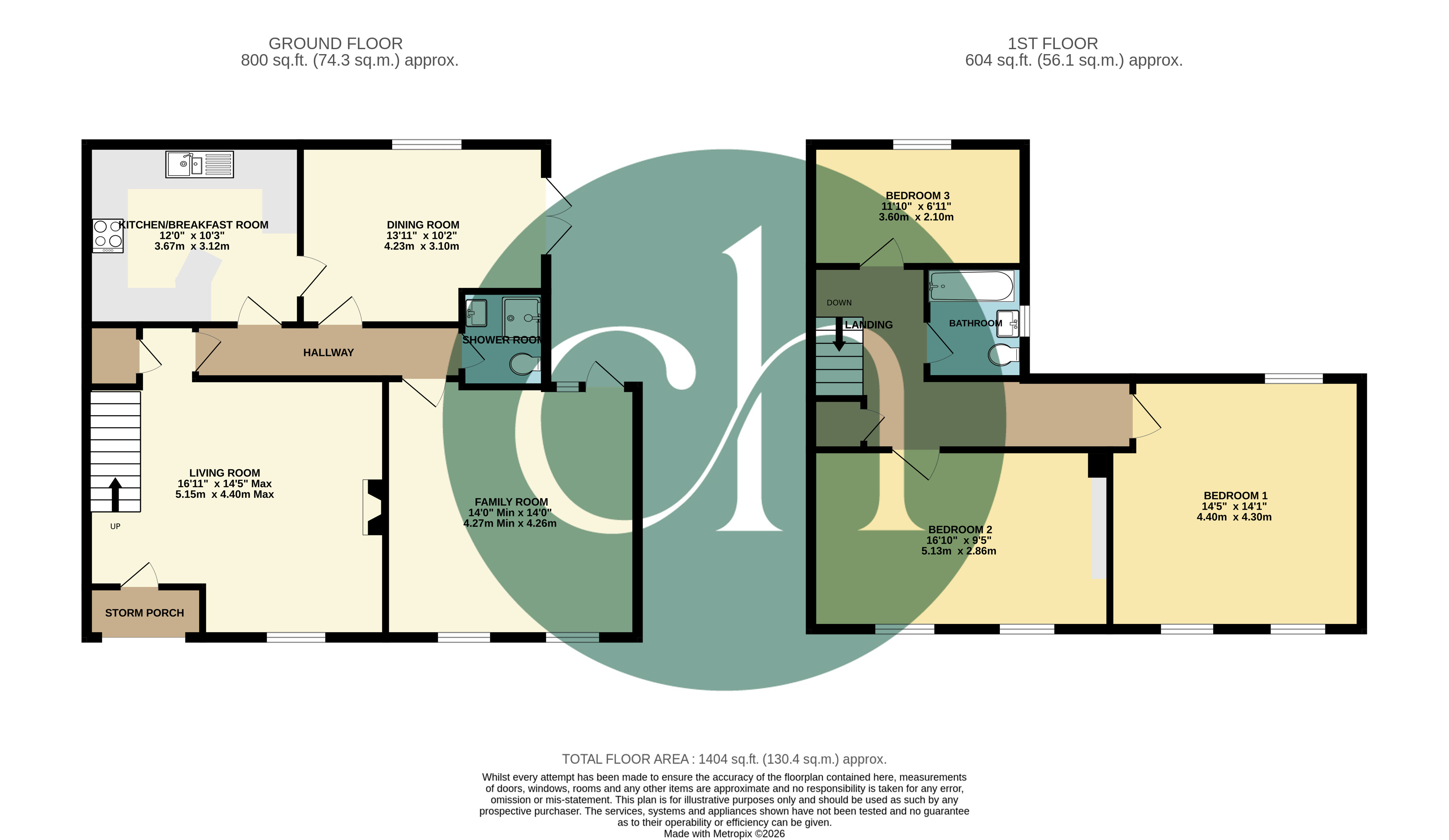 4, Church Path, Swindon floorplan