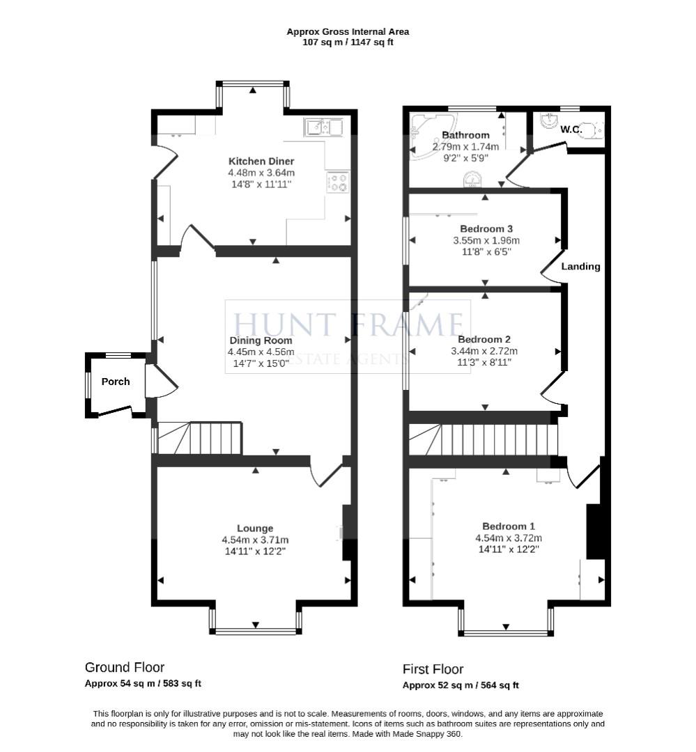 Dawnings, Mill Gap Road, Eastbourne floorplan