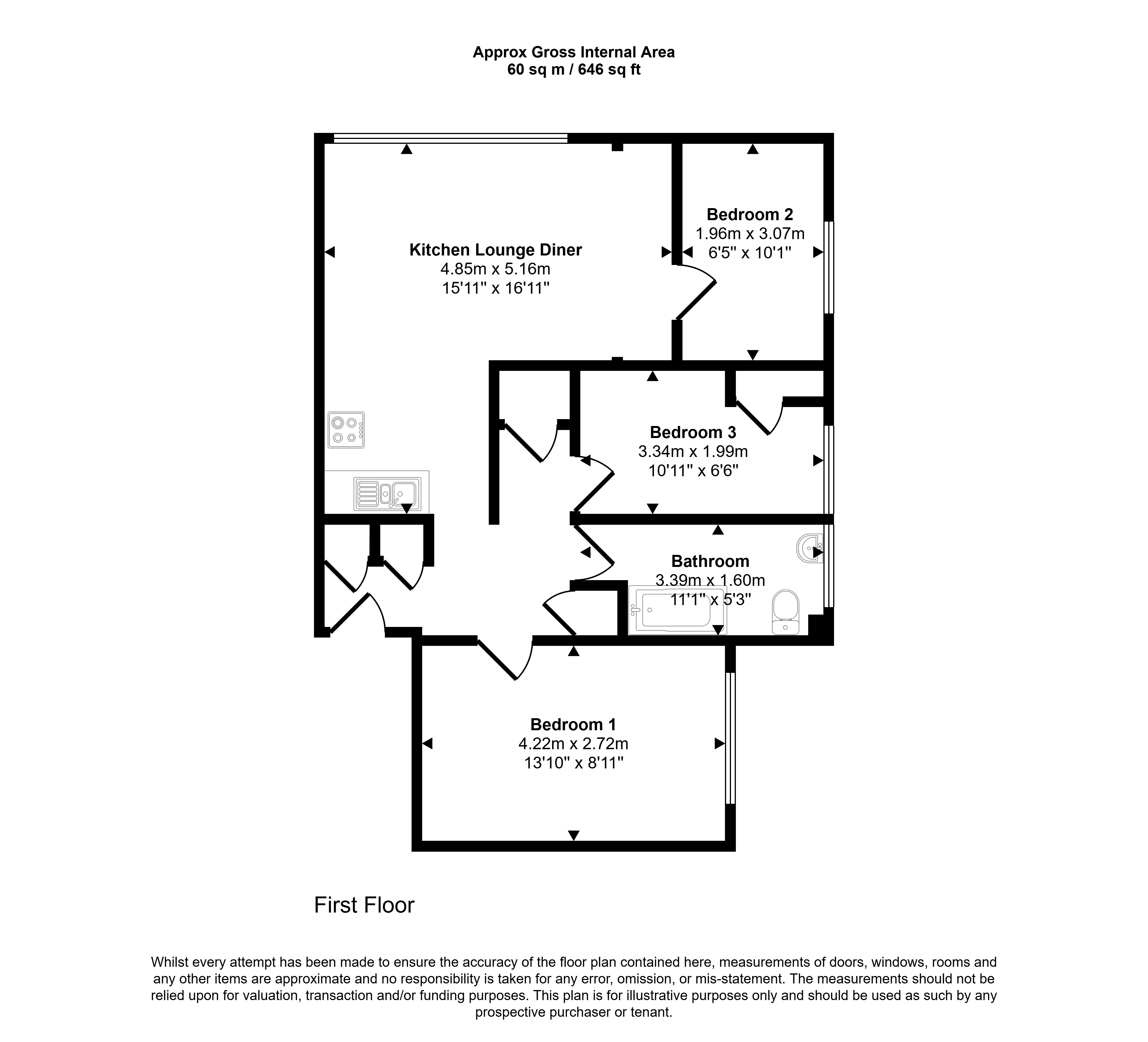 Ashburton Road, Croydon floorplan