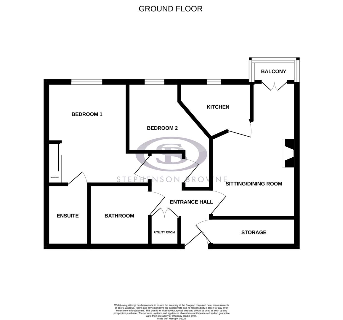 Apartment 32, Adlington House, High Street, Newcastle floorplan