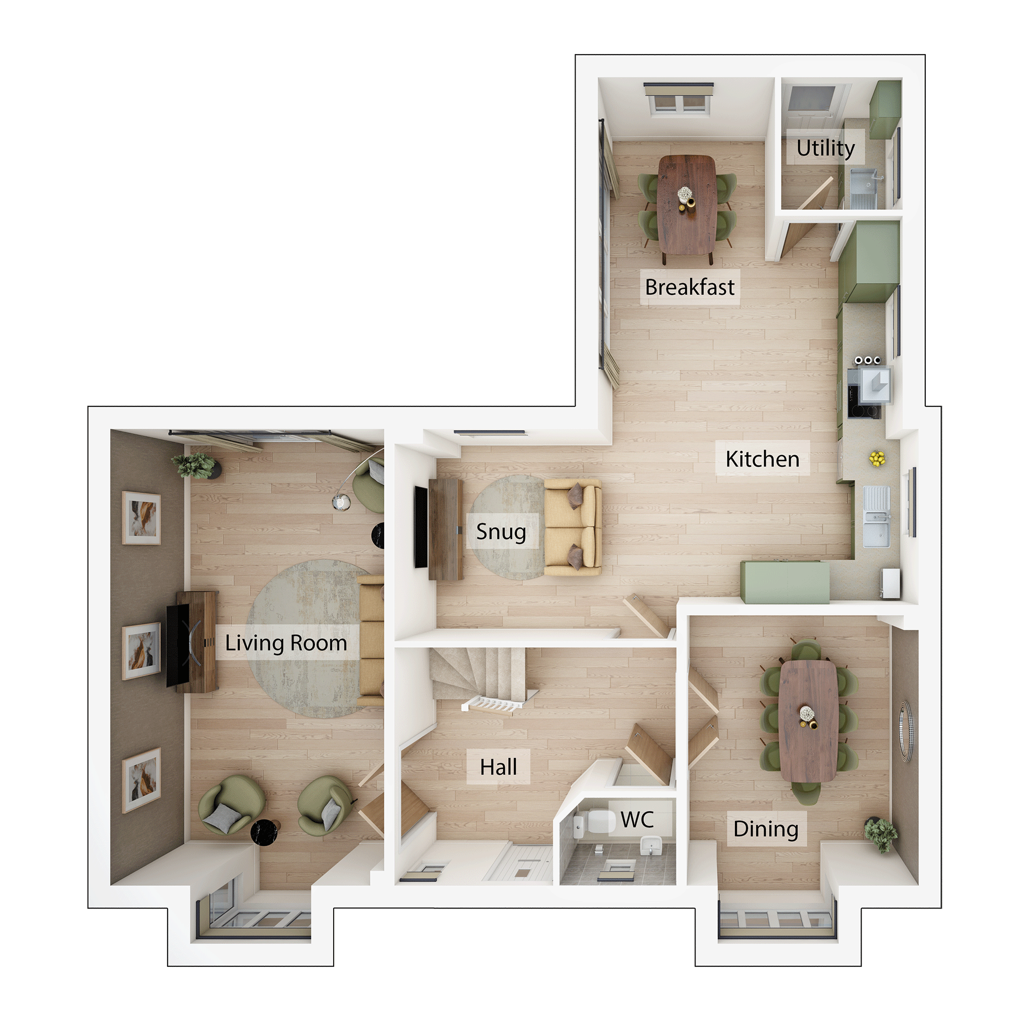 Hanafey Way, Northampton floorplan