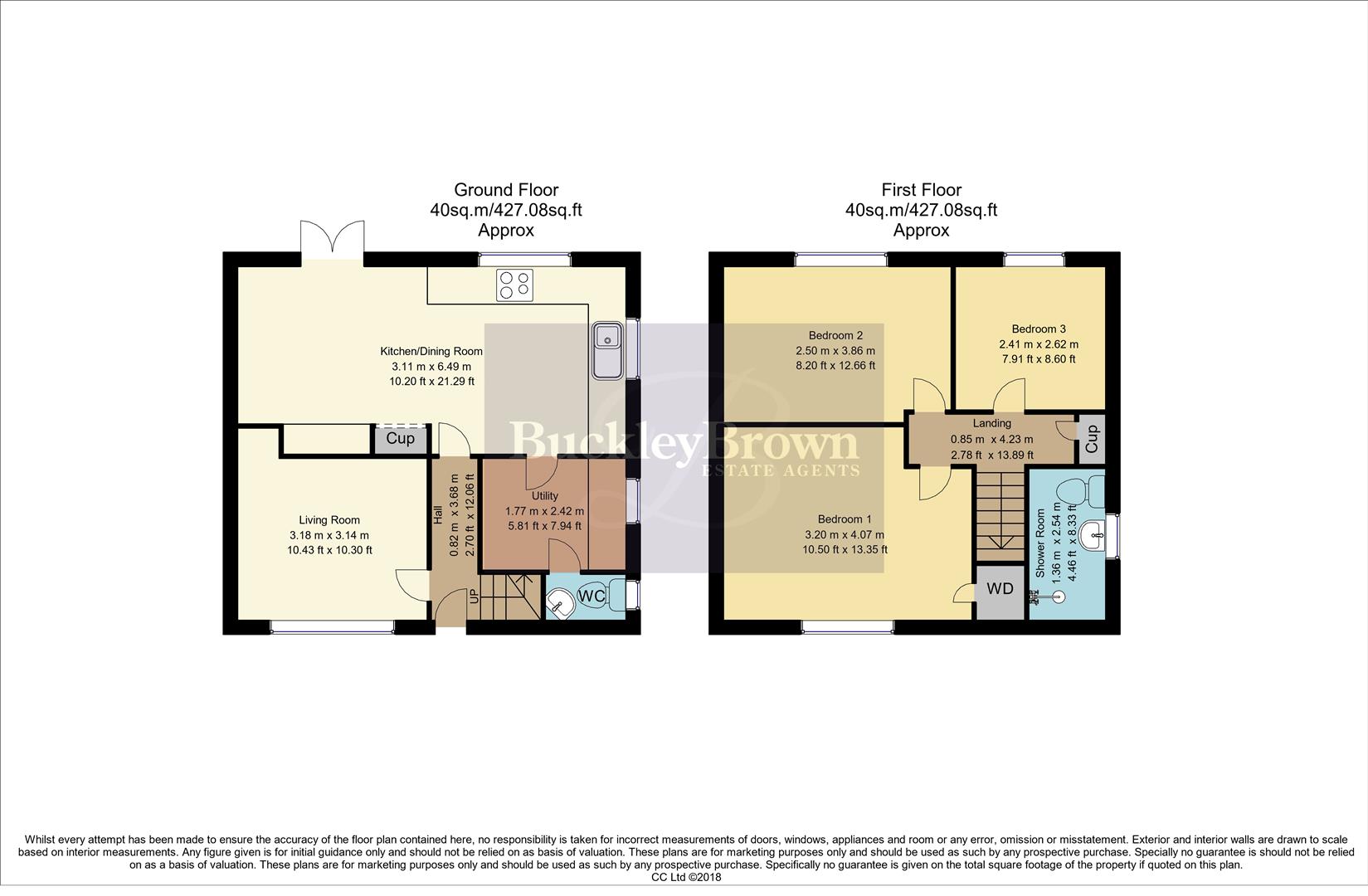 38, Houldsworth Crescent, Chesterfield floorplan