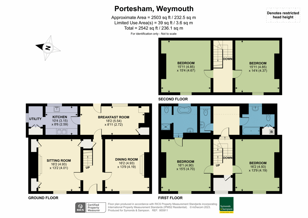 Front Street, Portesham, Weymouth, Dorset DT3, 5 bedroom detached house