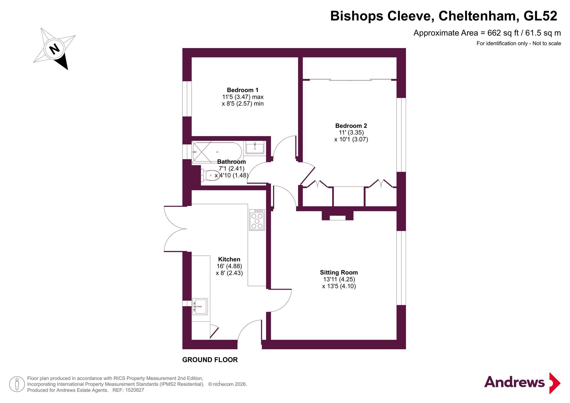 32, Longlands Road, Cheltenham floorplan