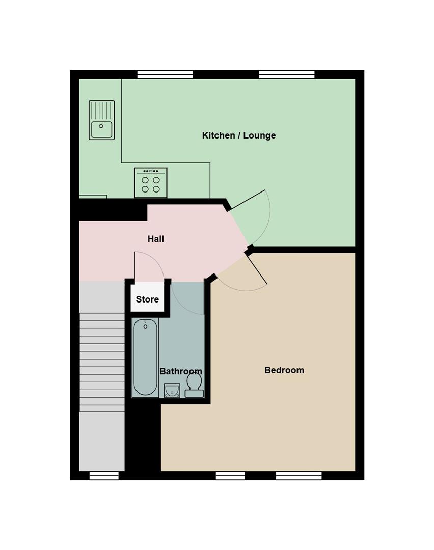 111, Hyde Road, Manchester floorplan