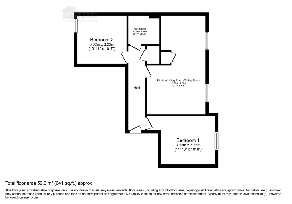 15, Wilmington House, Dartford floorplan