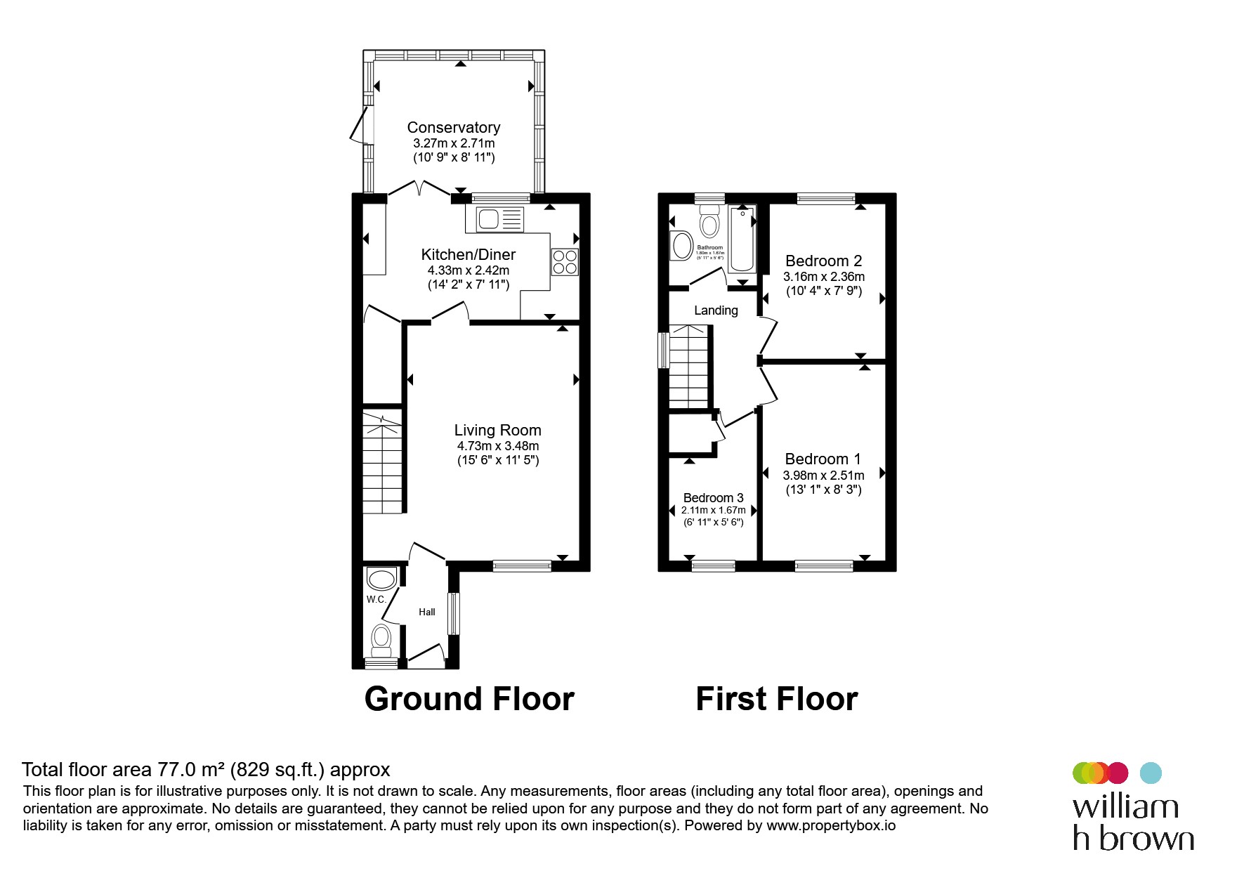 10, Backley Close, Kettering floorplan