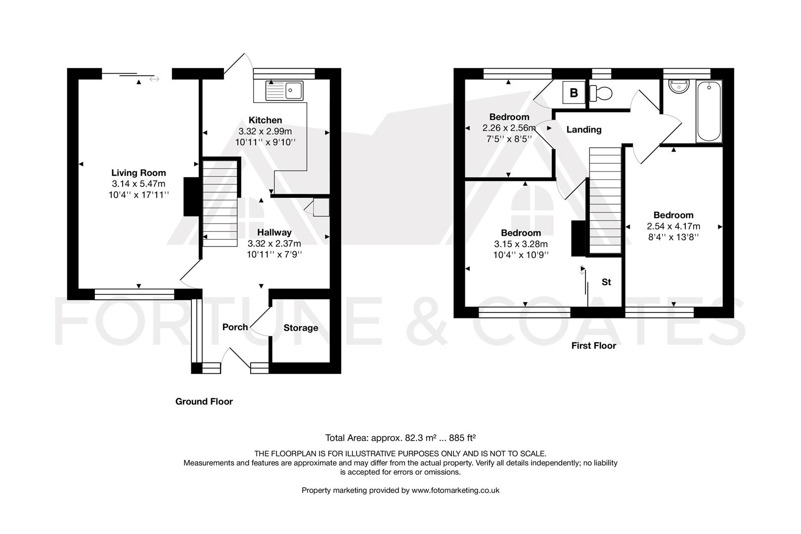 121, Waterhouse Moor, Harlow floorplan