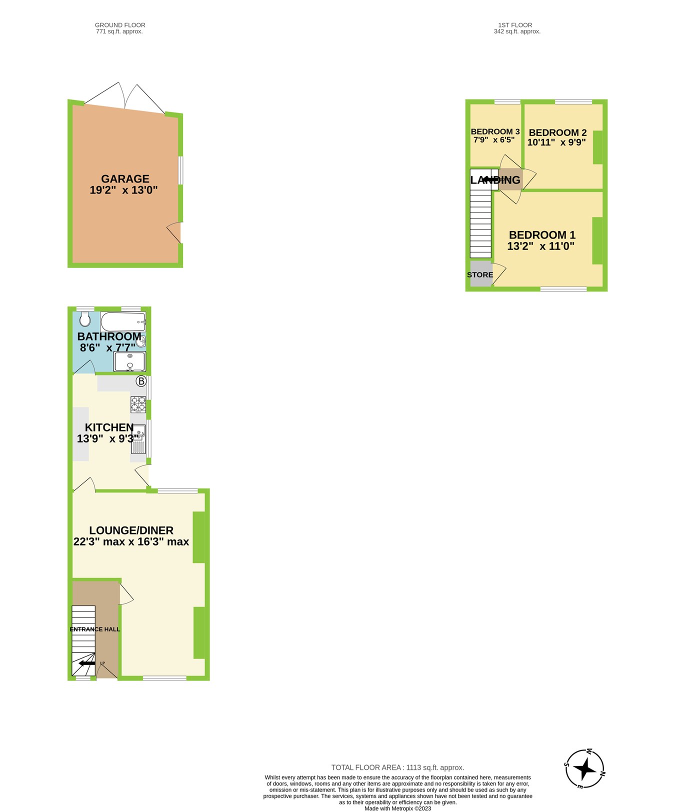 Mildred Street, Beddau, Pontypridd CF38, 3 bedroom terraced house for