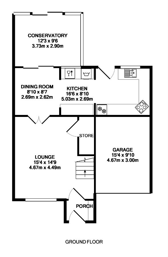 2 Bedrooms Semi-detached house for sale in Limekilns Grove, East Calder EH53