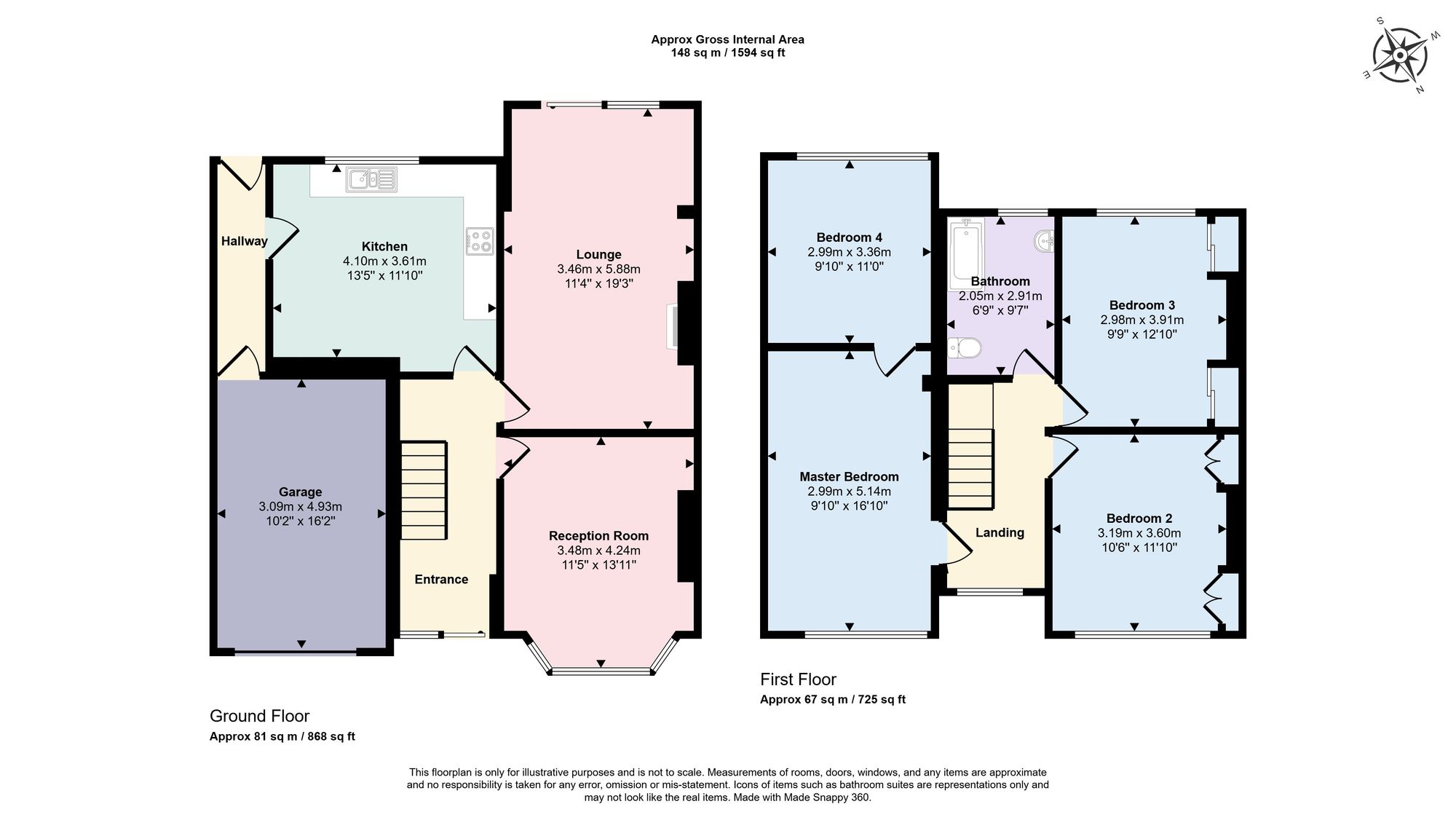49 Kirby Lane, Leicester floorplan