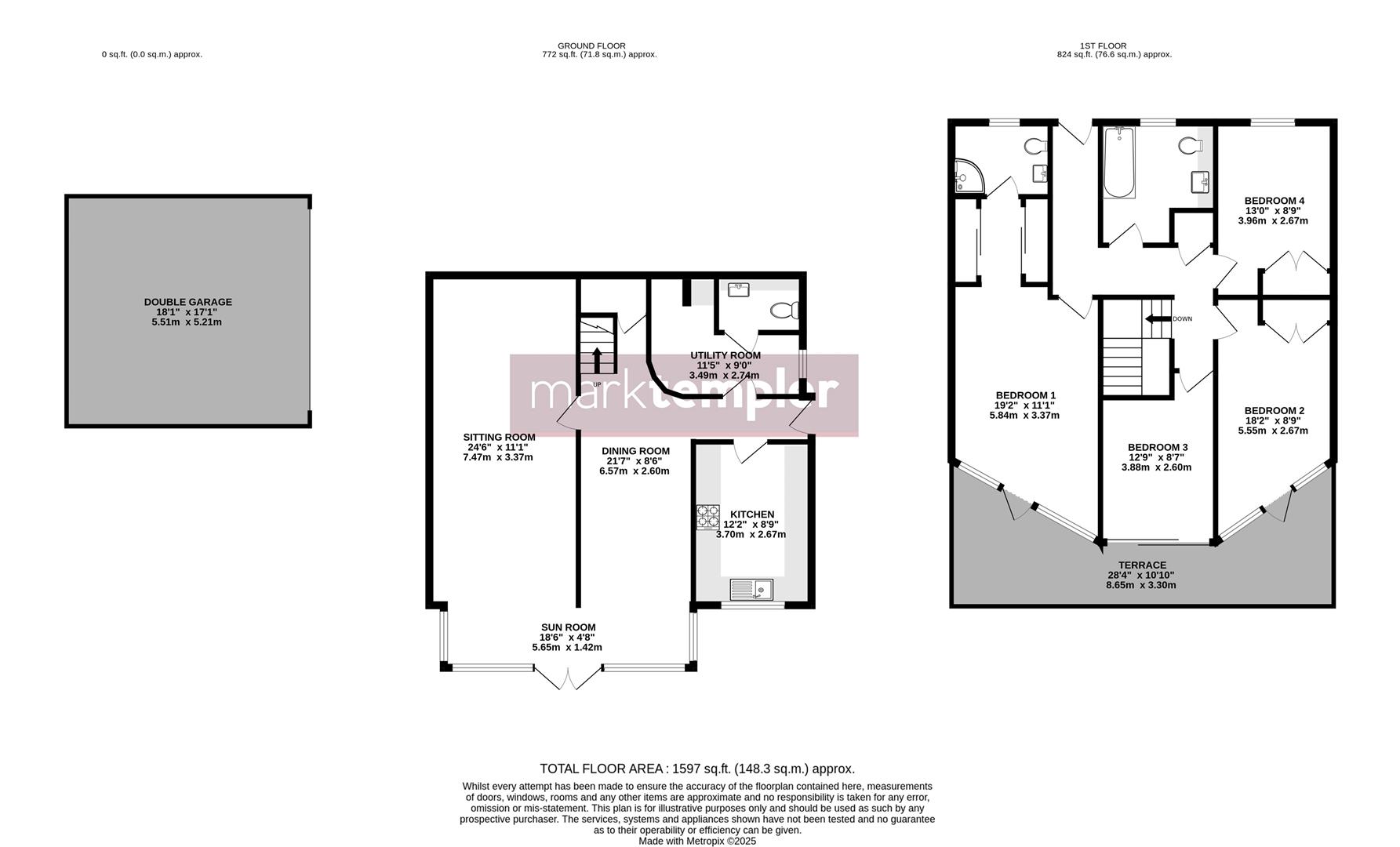 The Sanctuary, Walton Bay, Clevedon floorplan