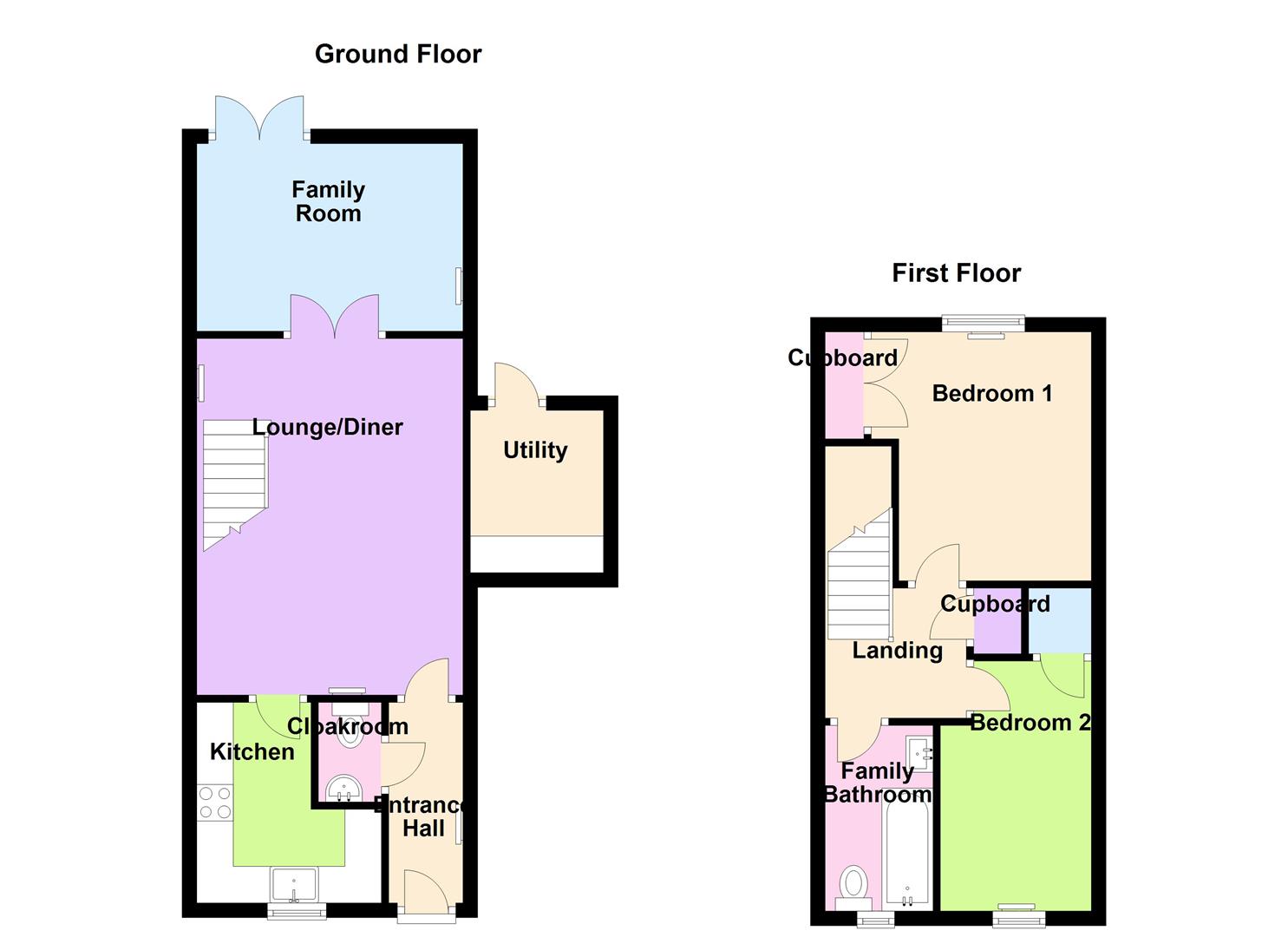7, Knighton Close, Peterborough floorplan