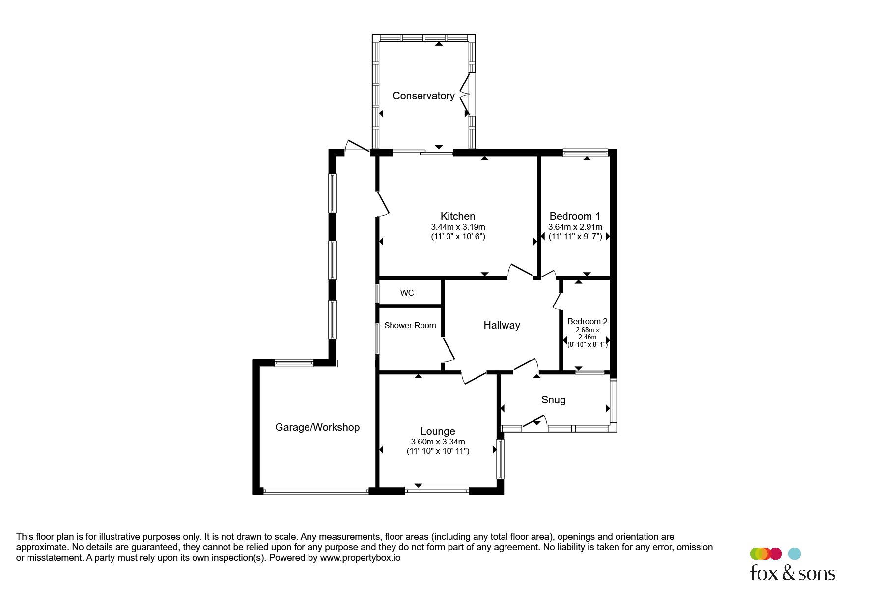 Jesdene, Lion Hill, Pevensey floorplan