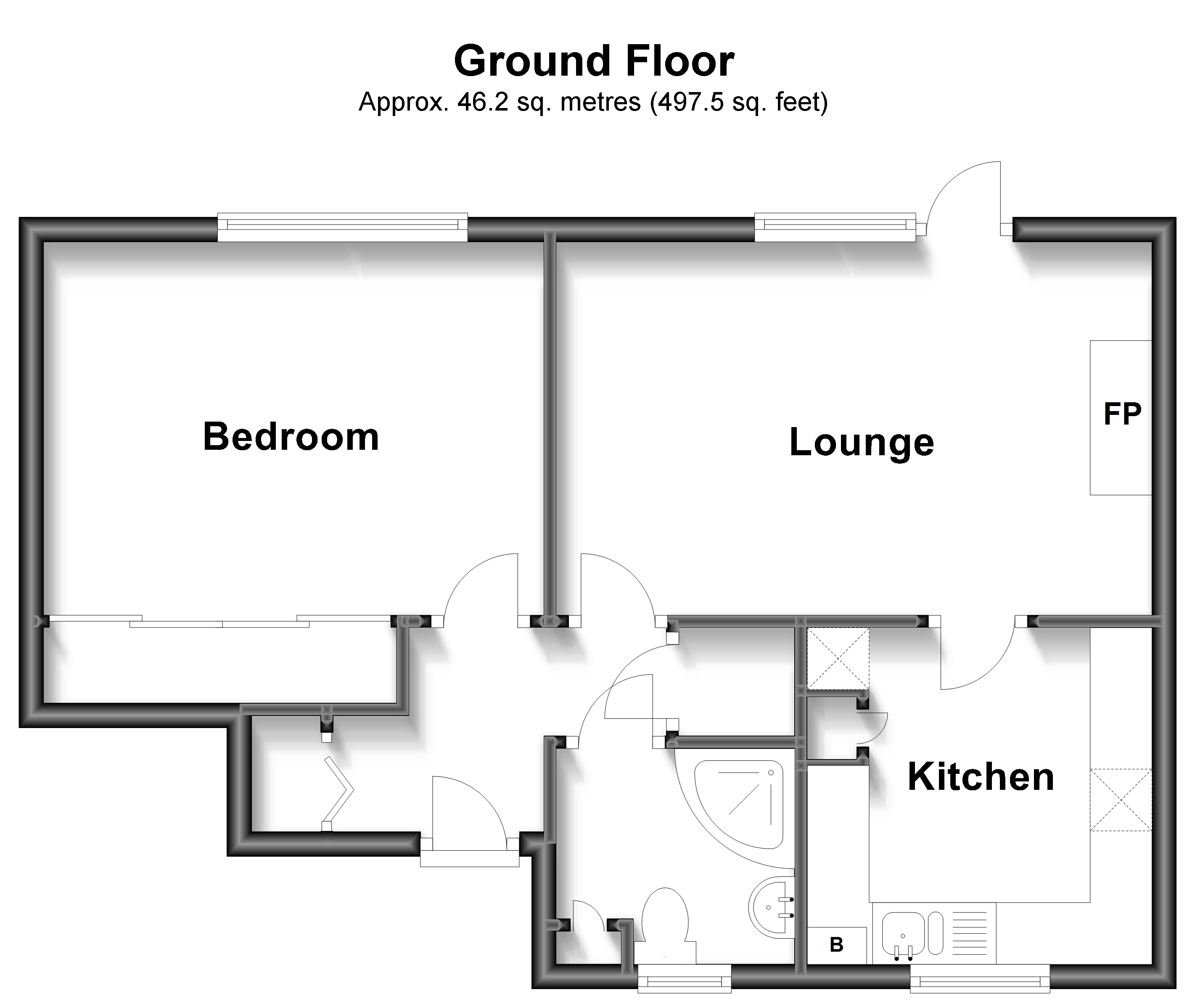 7, West Shaw, Longfield floorplan