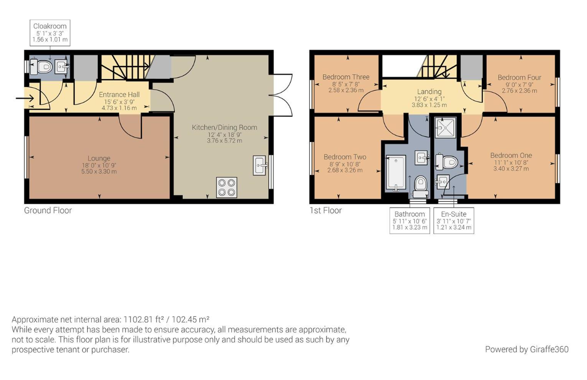 38 Barnett Way, Lydney floorplan