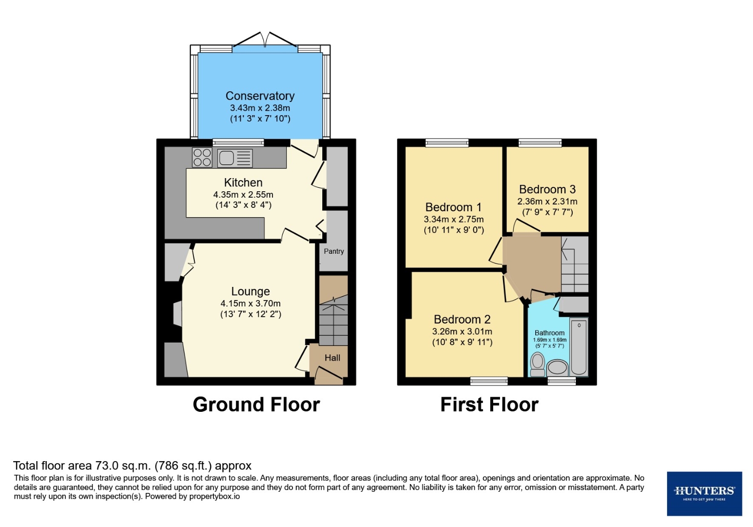 7, Garden View, Rugeley floorplan