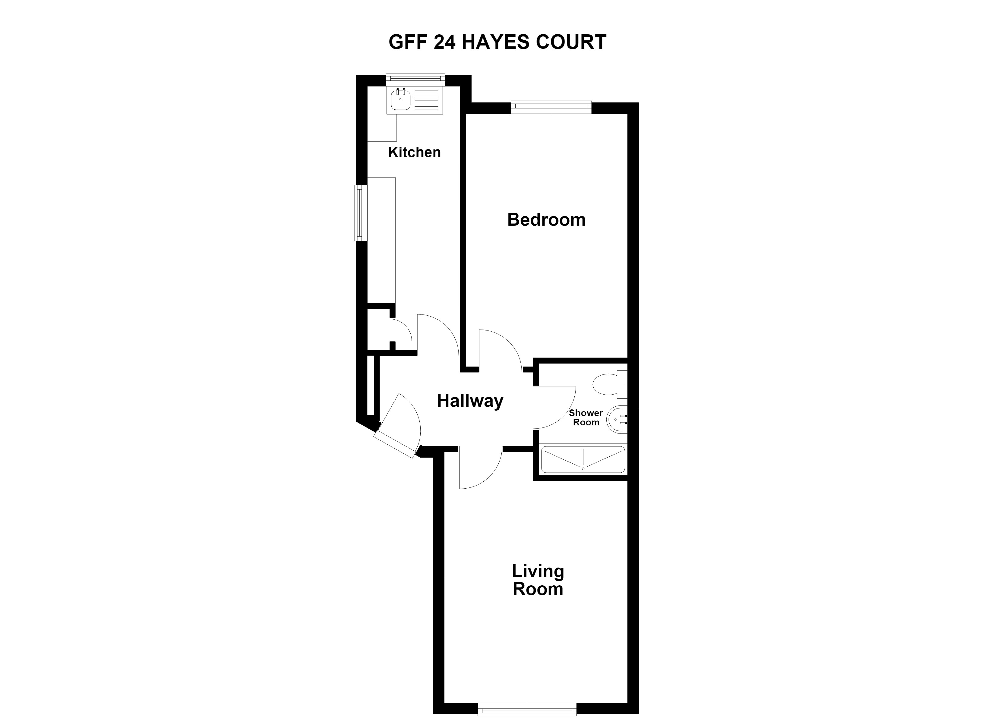 24 Hayes Court, Totnes Road, Paignton floorplan
