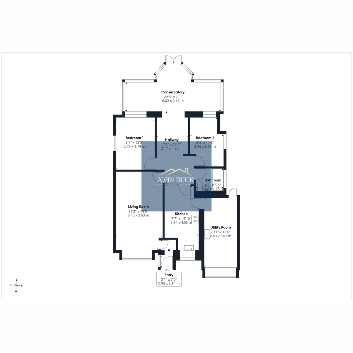 50, Avebury Drive, Washington floorplan