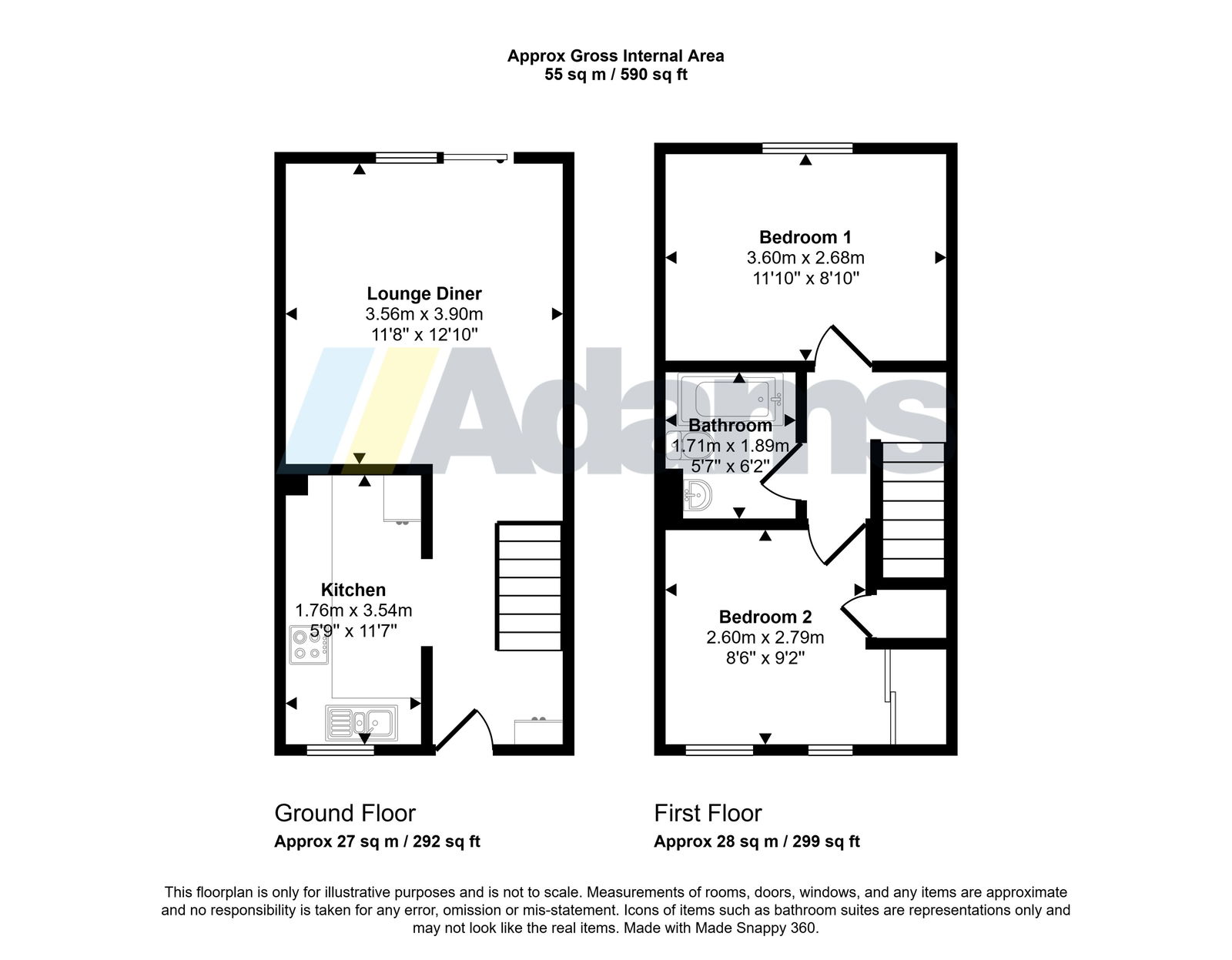 3, Camrose Close, Runcorn floorplan