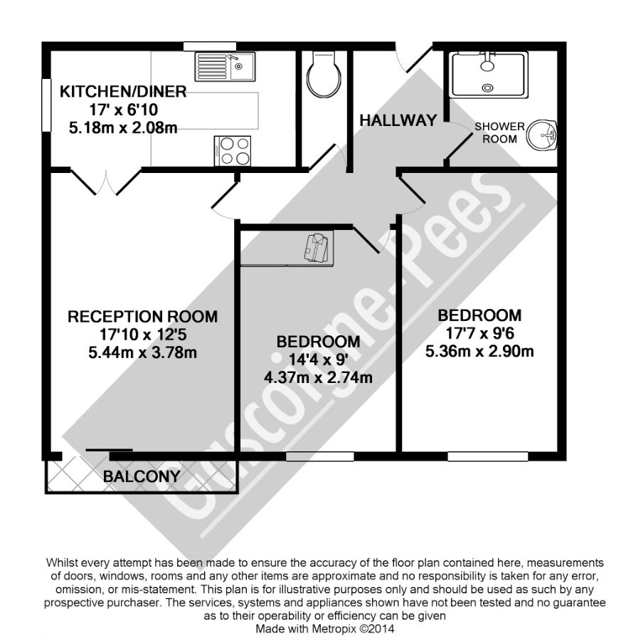 2 Bedrooms Flat to rent in 82 Eaton Drive, Kingston Upon Thames KT2