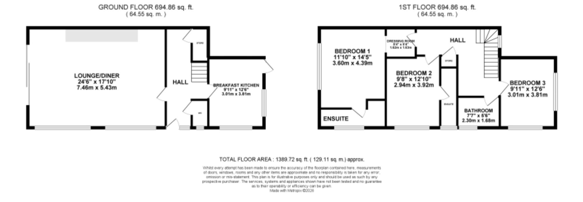 Castle Farmhouse Newport Road, Stafford floorplan